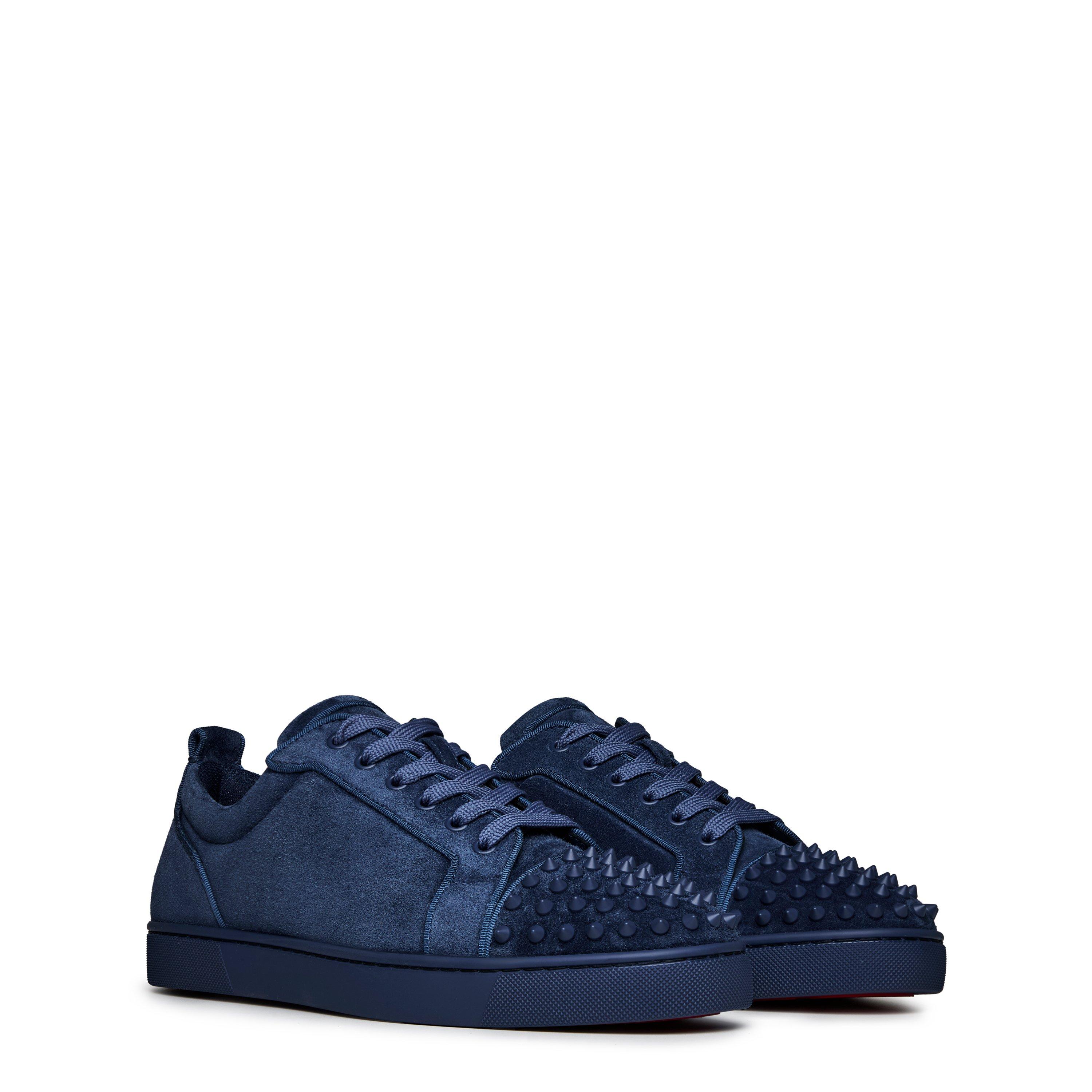 Louboutin velour spikes best sale