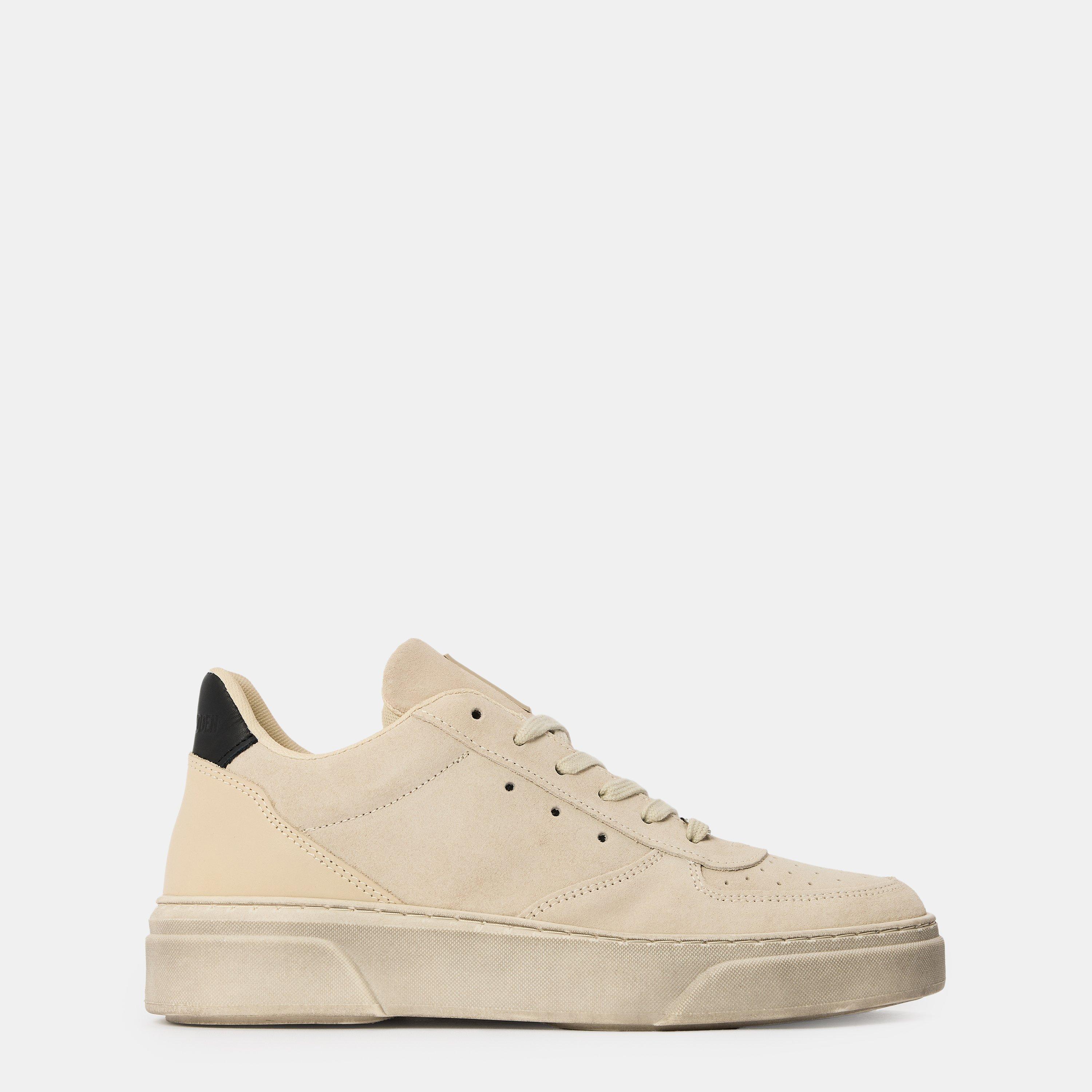 Beige/Beige - Steve Madden - Men's Brent Low-Top Trainers - 1