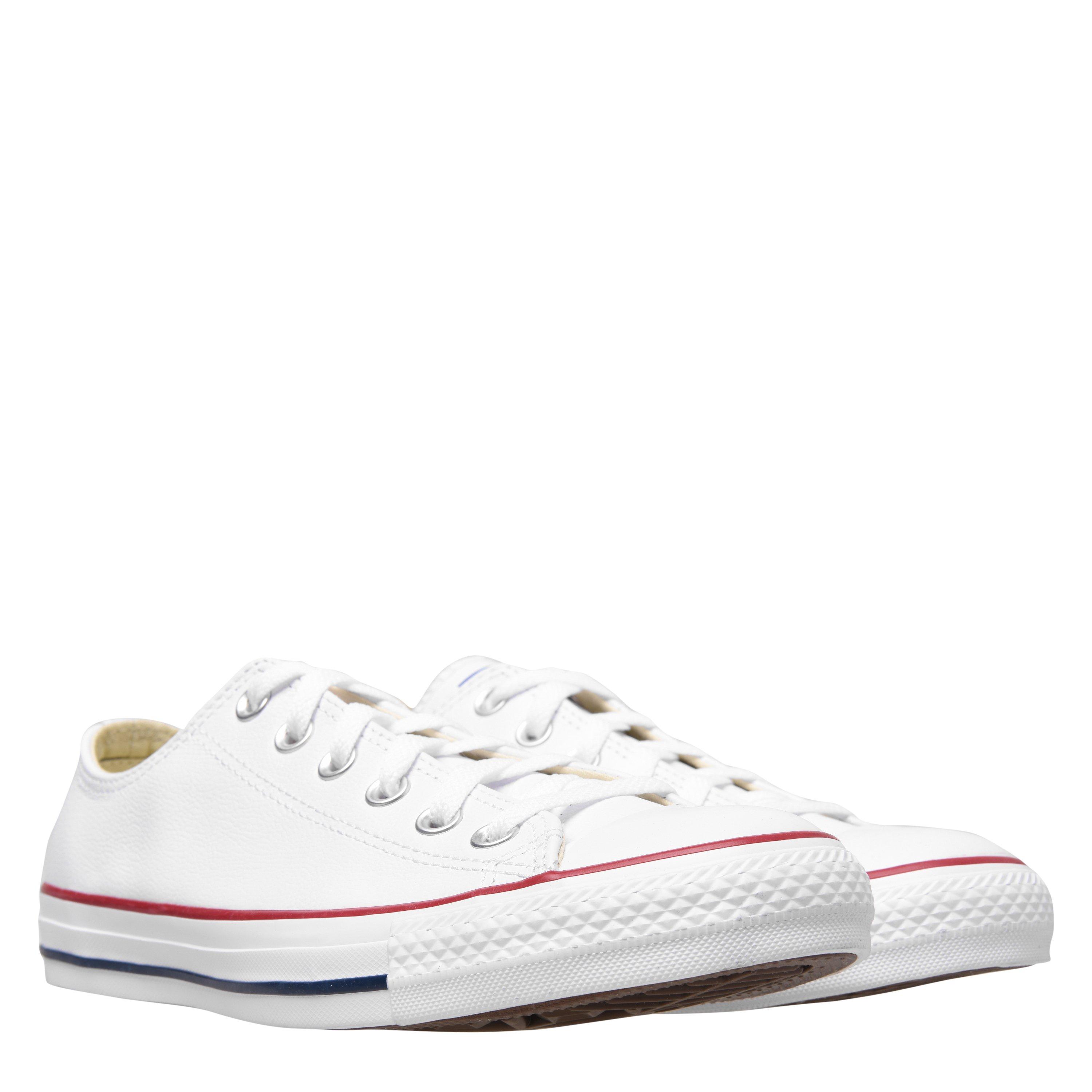 Branco 100 - Converse - Star Leather Low Trainers - 3