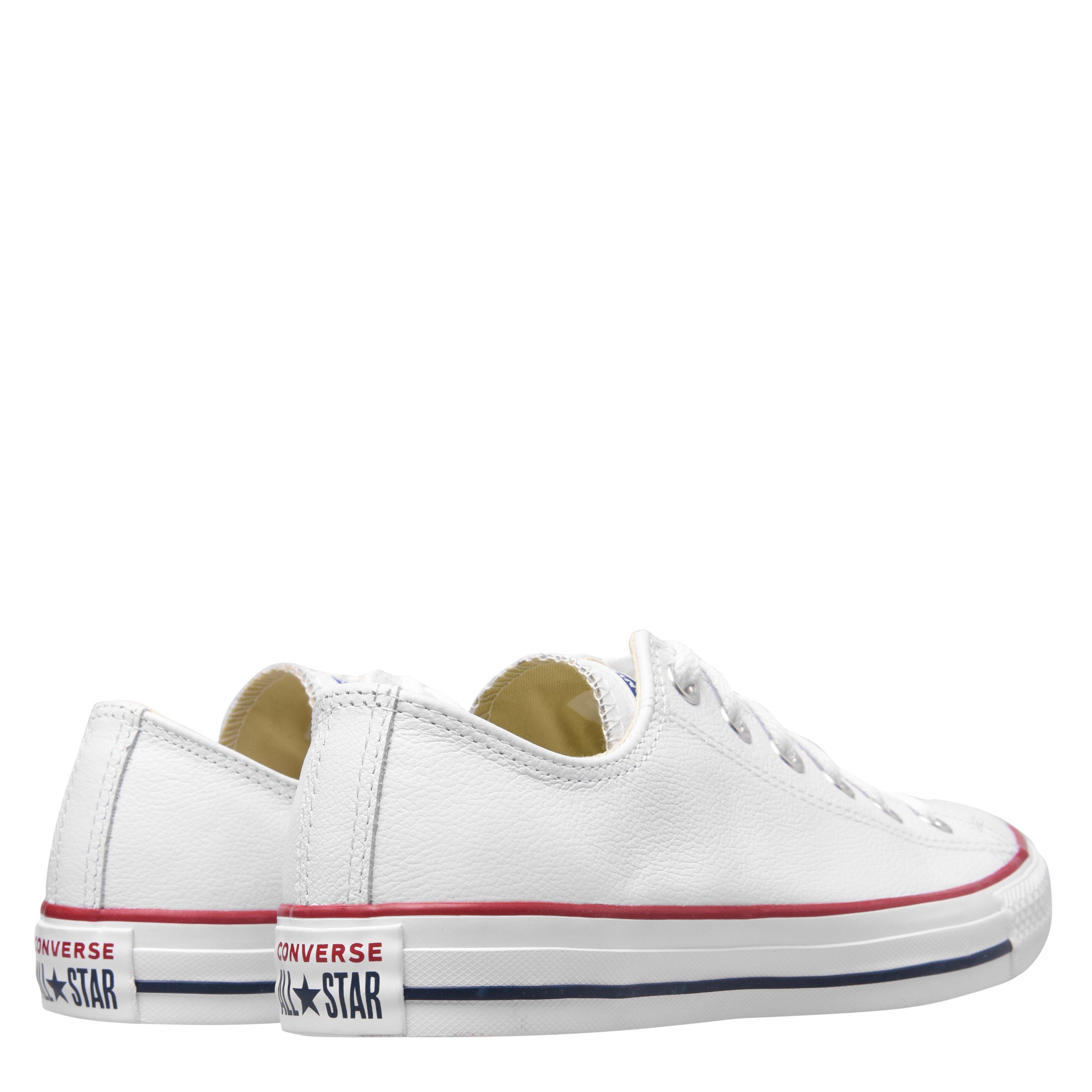 Branco 100 - Converse - Star Leather Low Trainers - 4