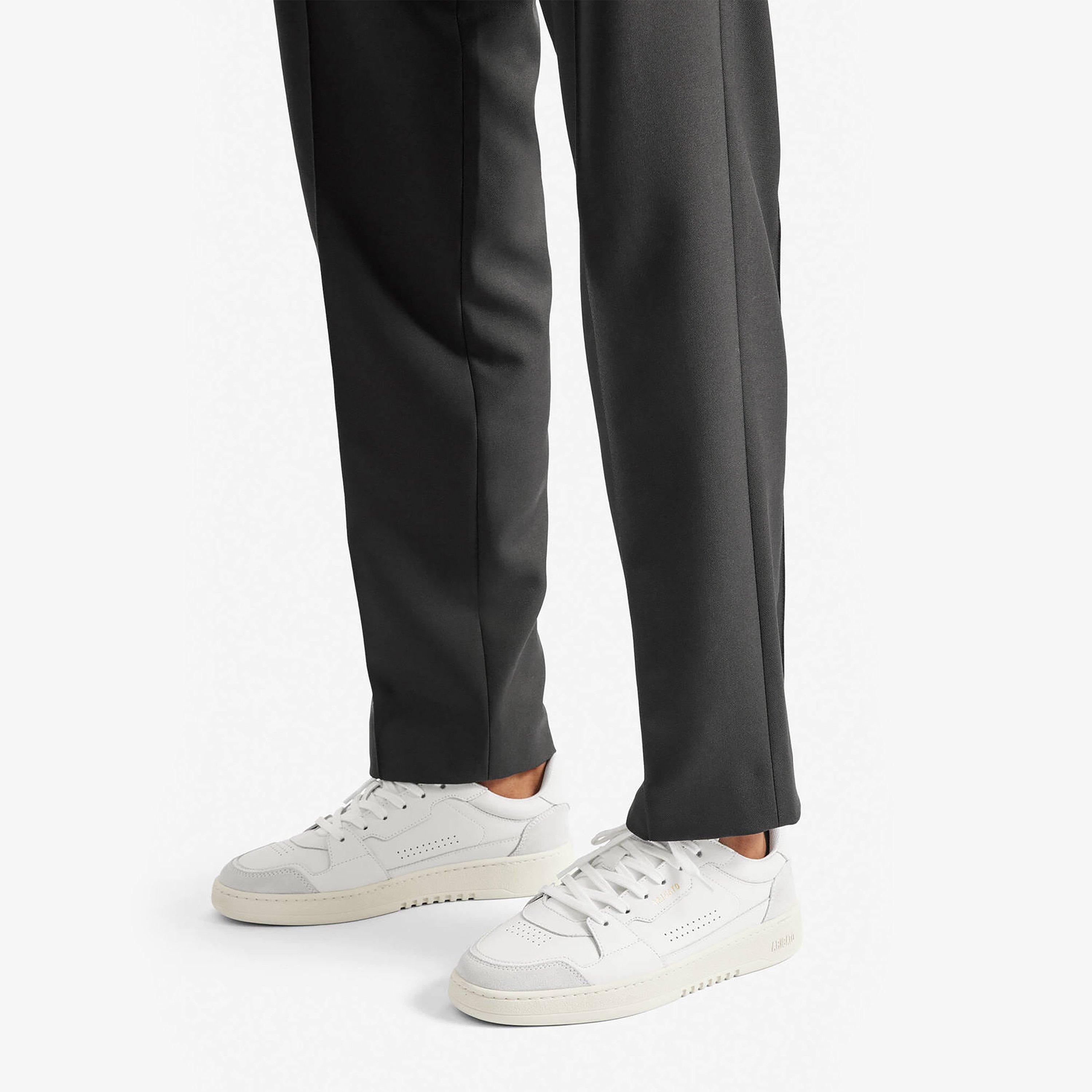 White - Axel Arigato - Men's Dice Low Leather Trainers - 2