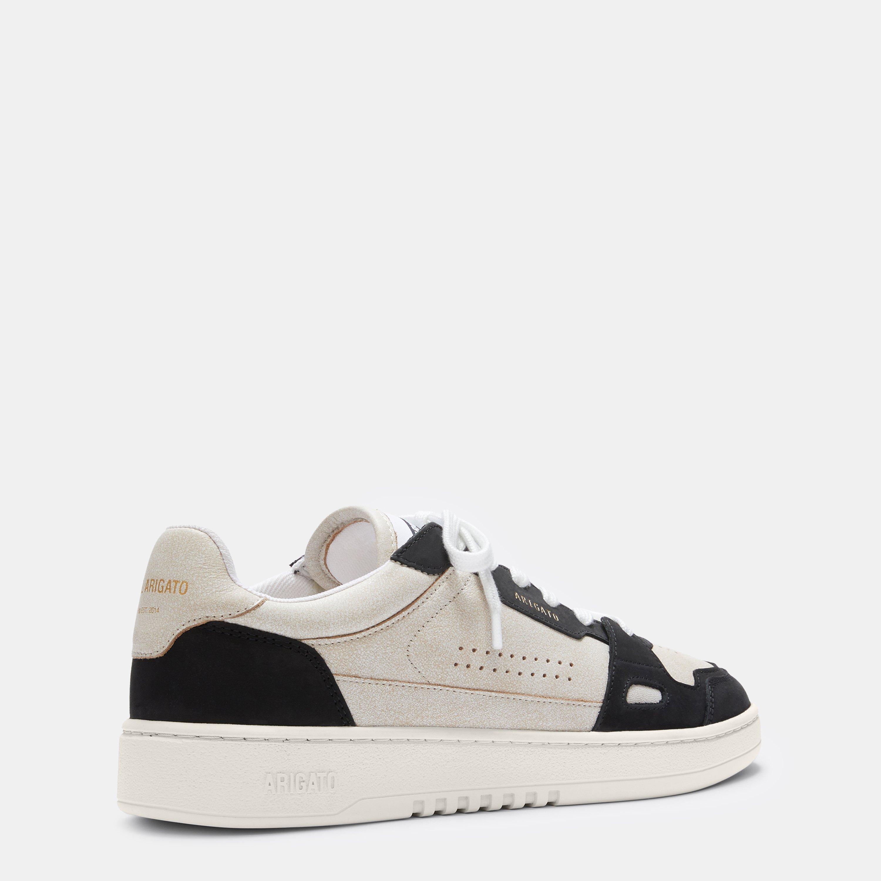 Beige/Black - Axel Arigato - Men's Dice Low Leather Trainers - 4