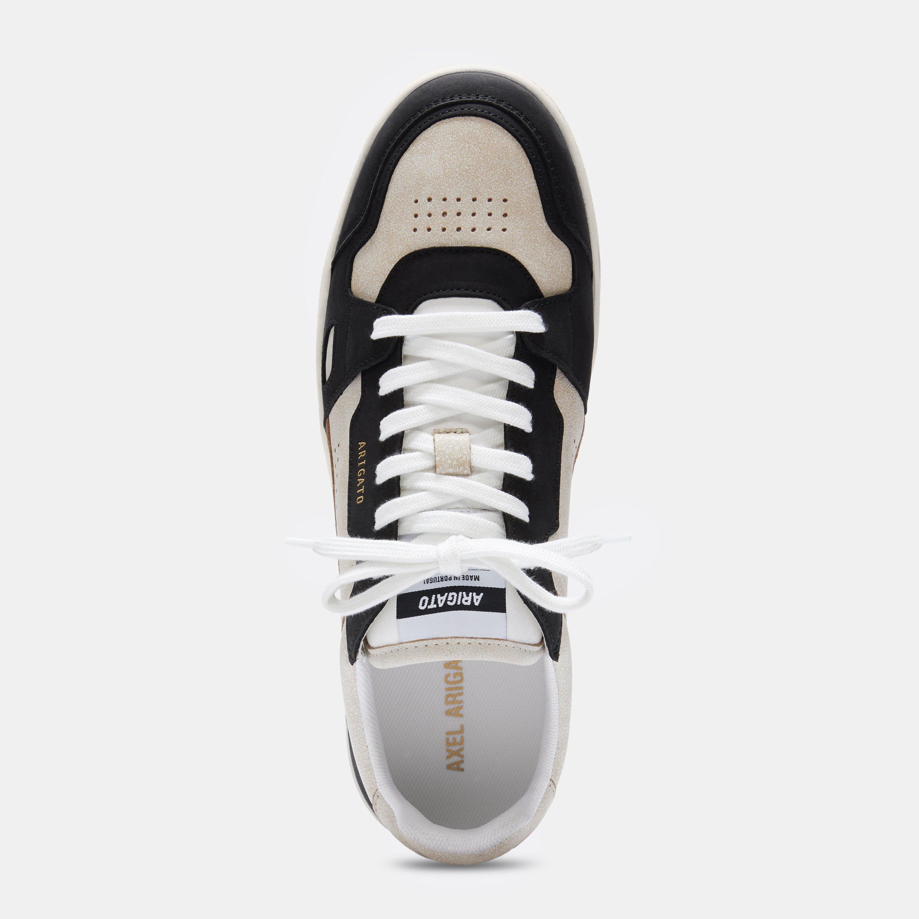 Beige/Black - Axel Arigato - Men's Dice Low Leather Trainers - 5