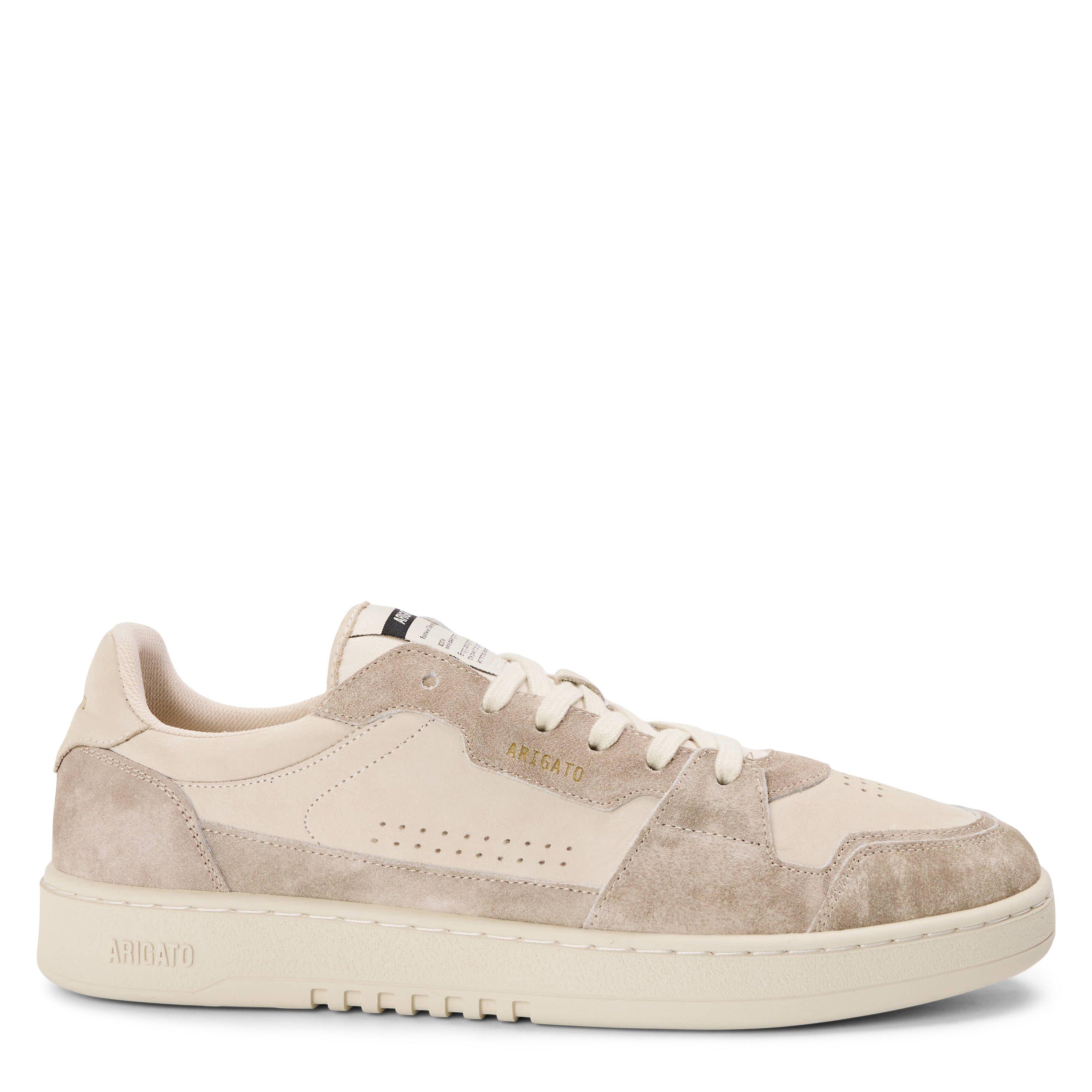 Axel Arigato Men's Dice Low Leather Trainers - Off White/Taupe - Size 8 (42)