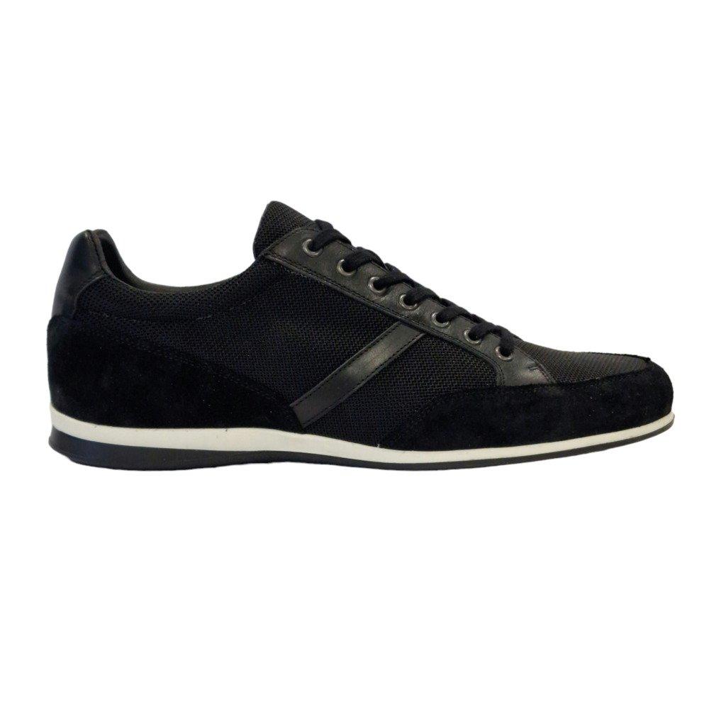 Black/Mesh - Firetrap - Men's Kulatra Low-Top Trainers - 1