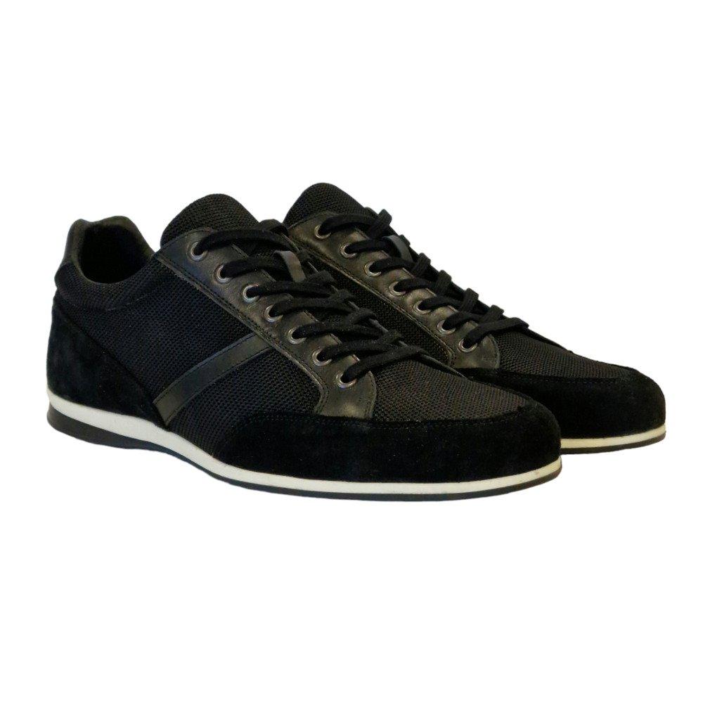 Zwart/Mesh - Firetrap - Men's Kulatra Low-Top Trainers - 3