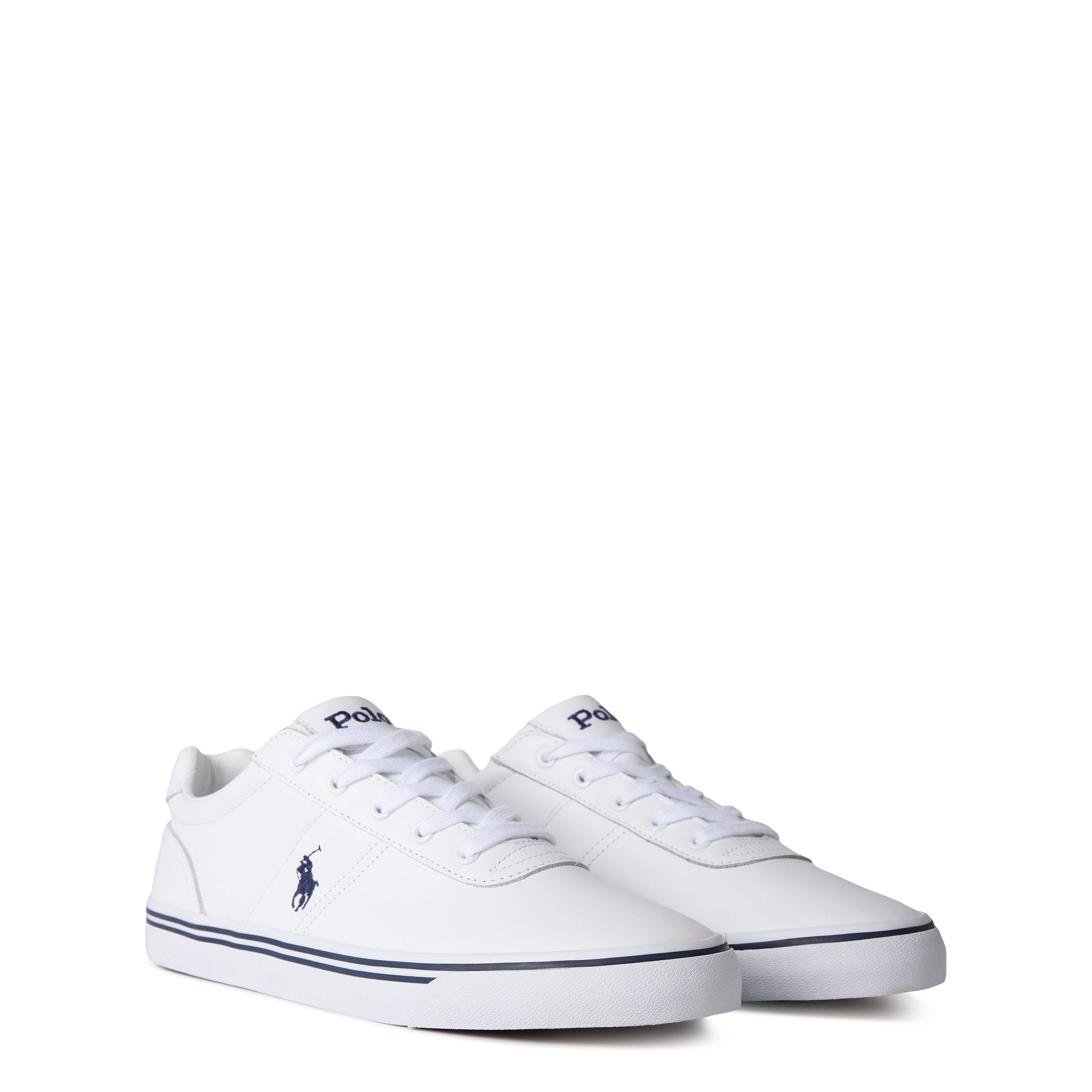 White - Polo Ralph Lauren - Hanford Low Top Trainers - 4