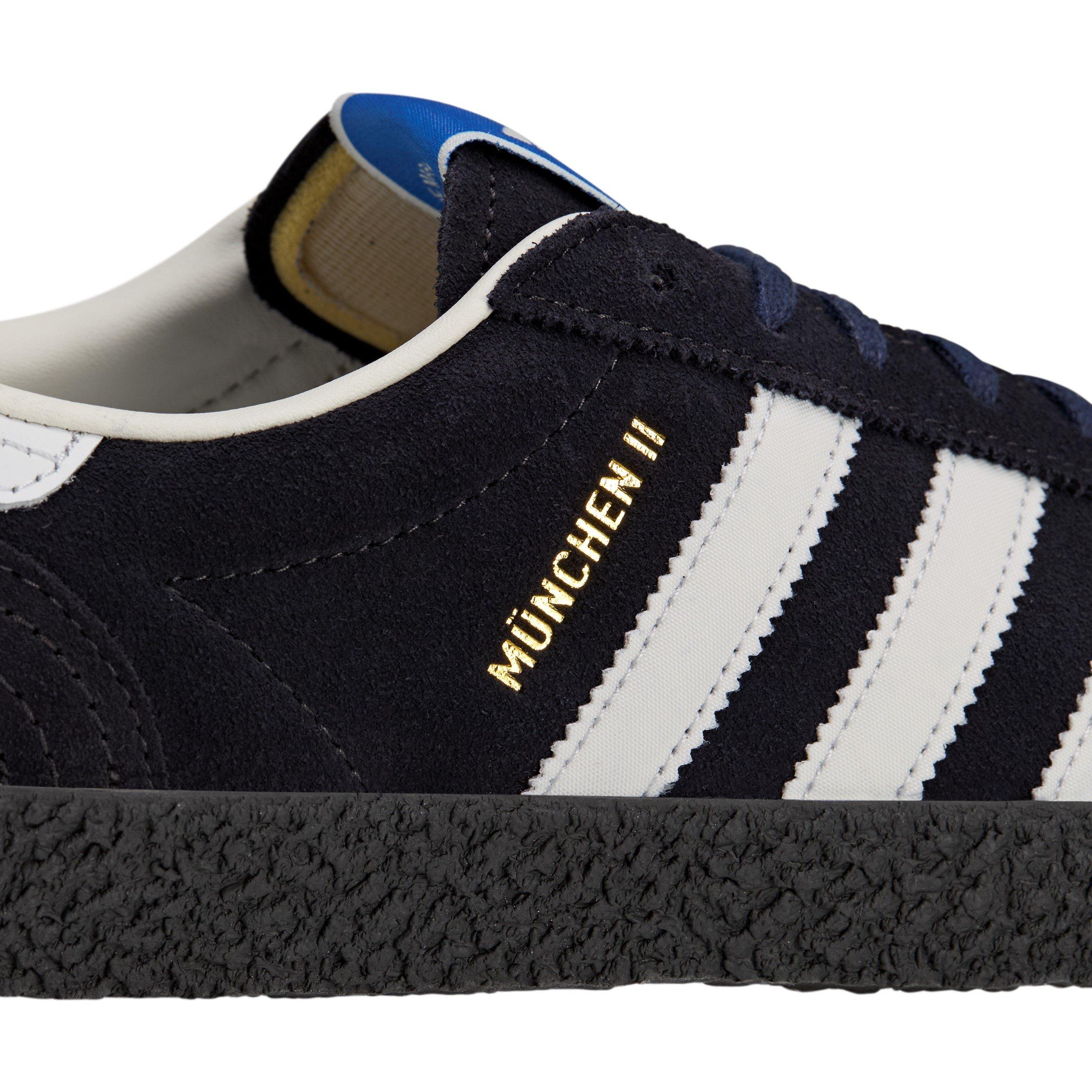 Navy/Black - adidas - Mens Munchen II SPZL Shoes - 7