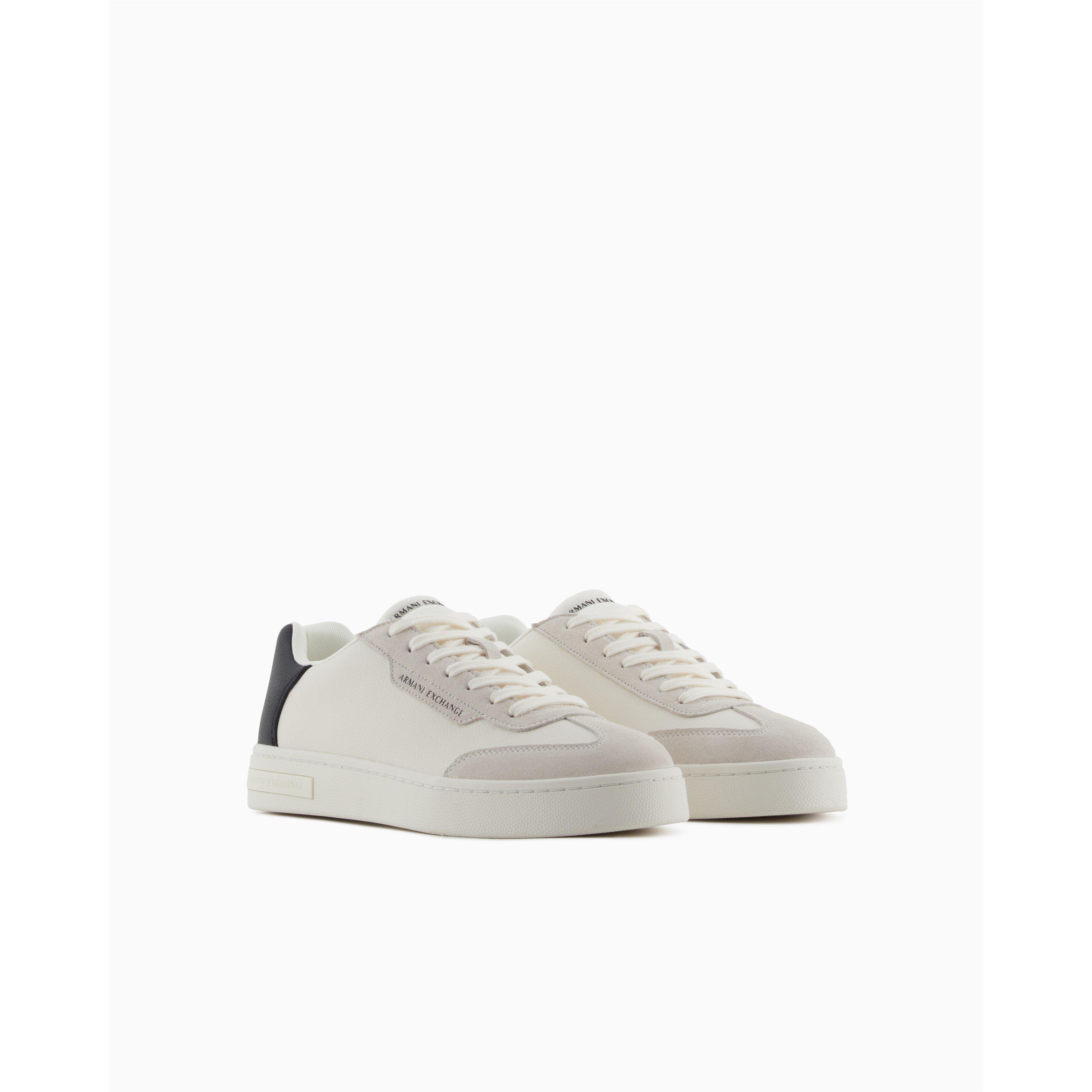 Off White N480 - Armani Exchange - Men's Low-Top Trainers - 3