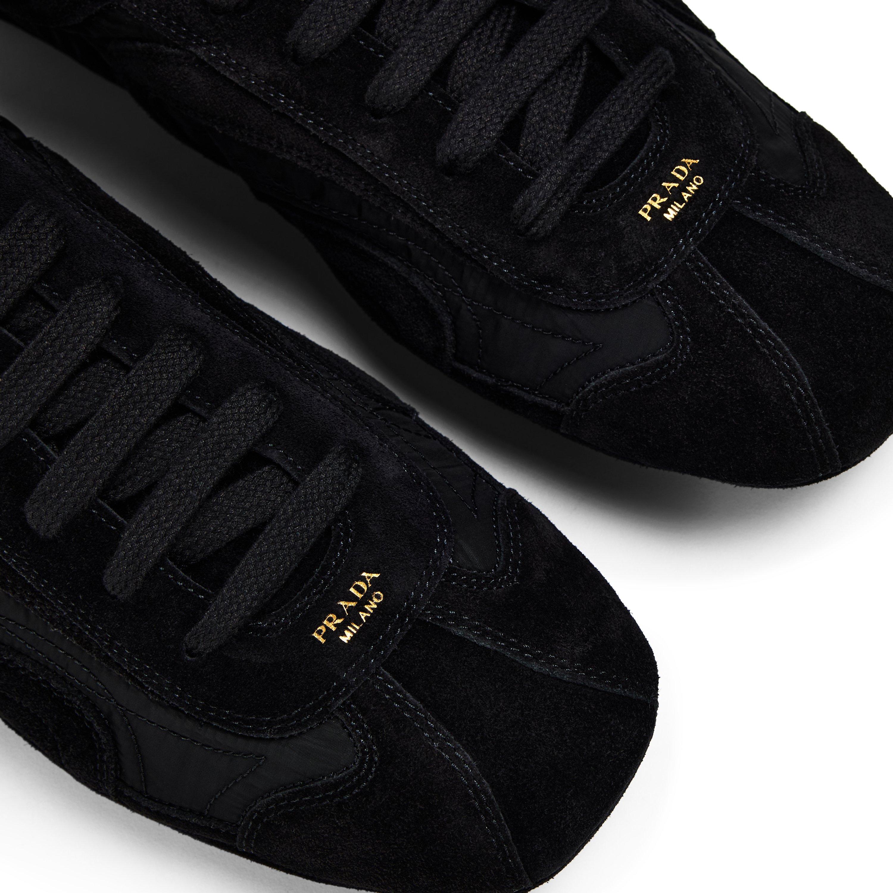 Black/Black - Prada - Men's Low-Top Trainers - 3