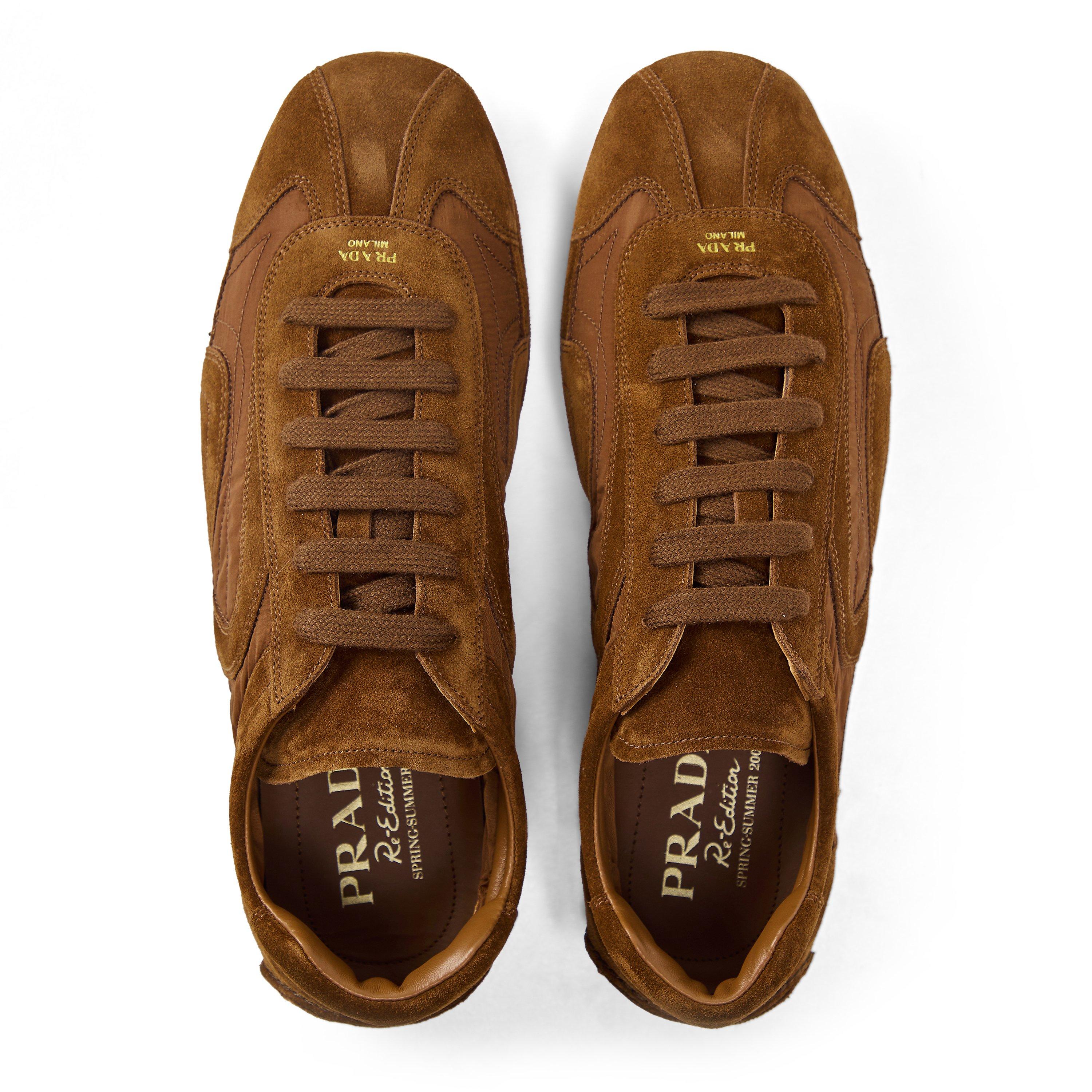 Brown - Prada - Men's Low-Top Trainers - 5