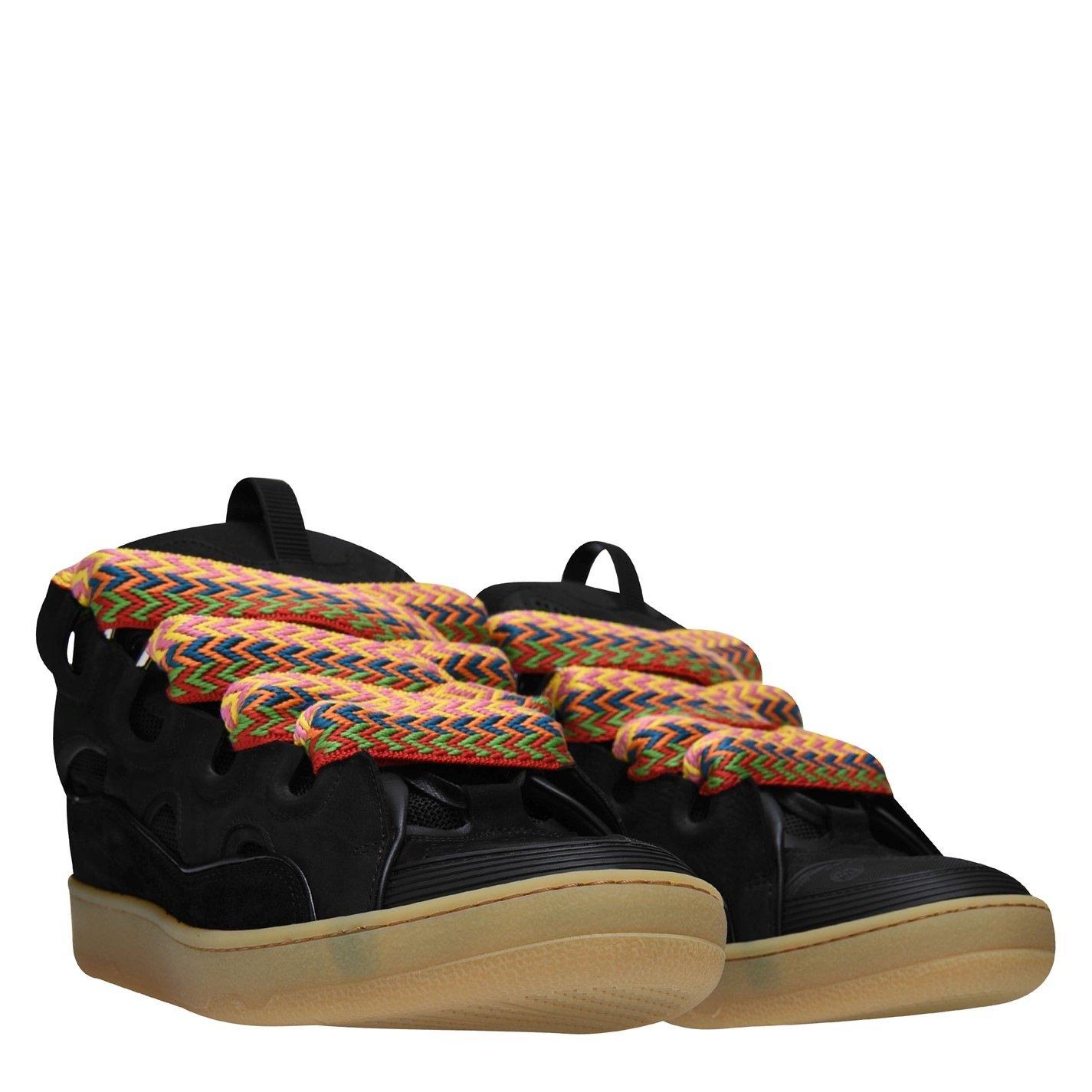 Black 10 - Lanvin - Curb Sneakers - 4