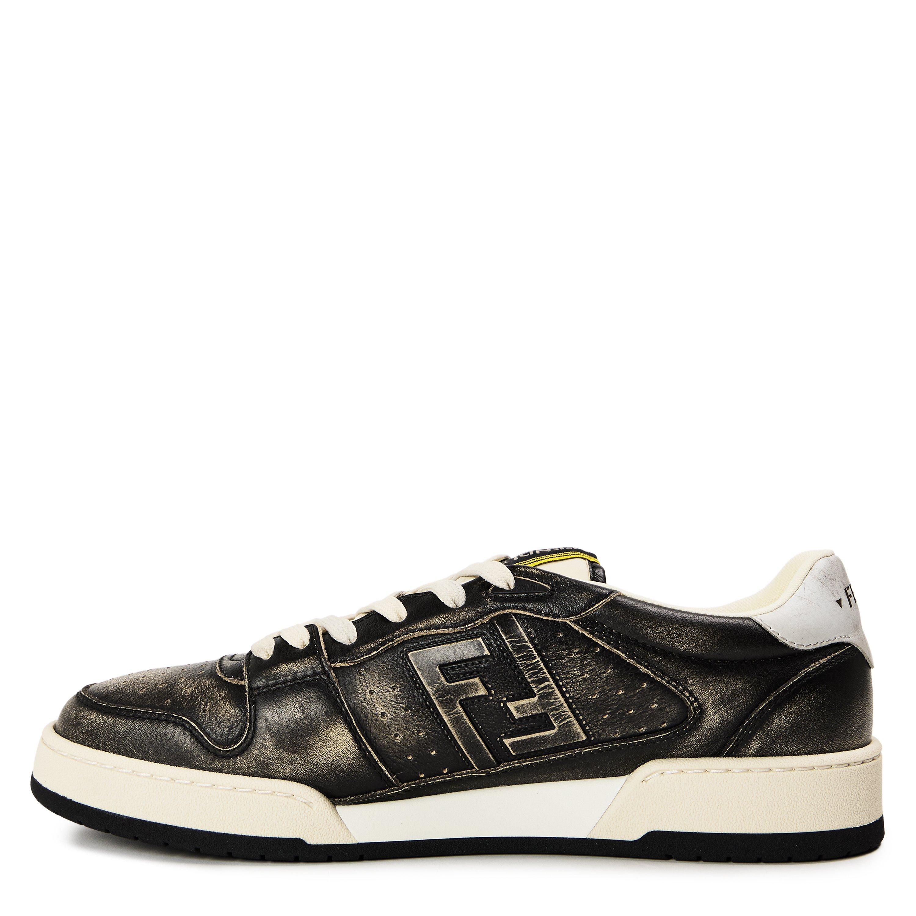Black - Fendi - Fendi Match Sneaker Sn64 - 2