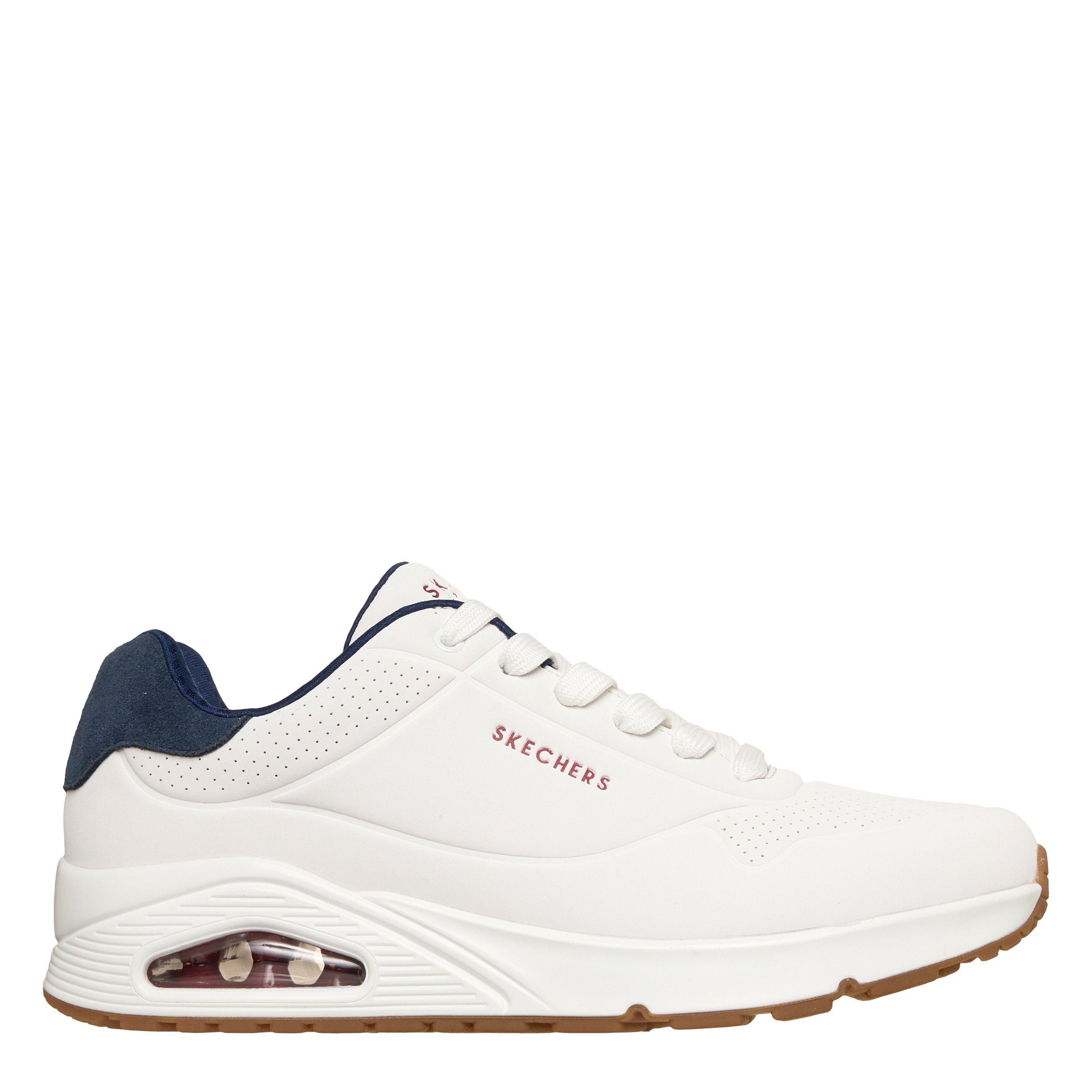 Skechers Men's Uno Stand On Air Trainers - White - 11 (46)