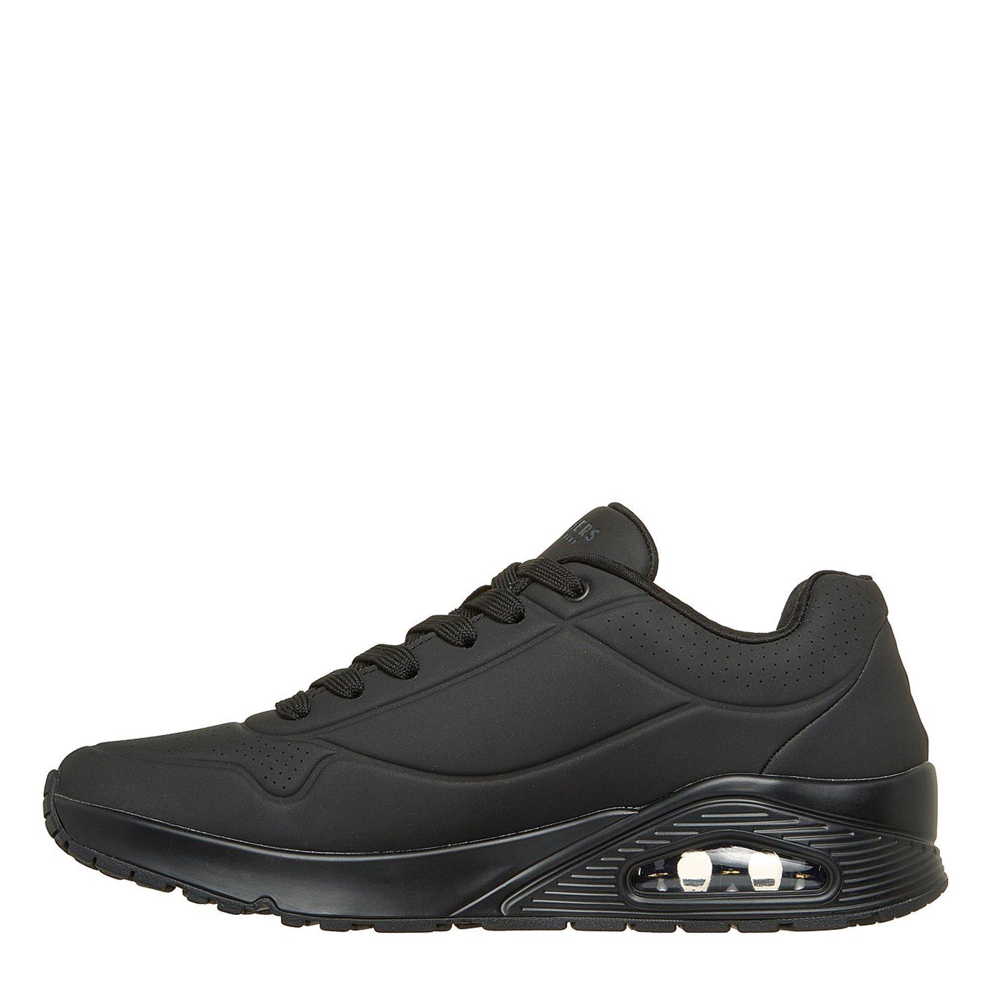 Triple Black - Skechers - UNO Stand On Air Trainers Mens - 2