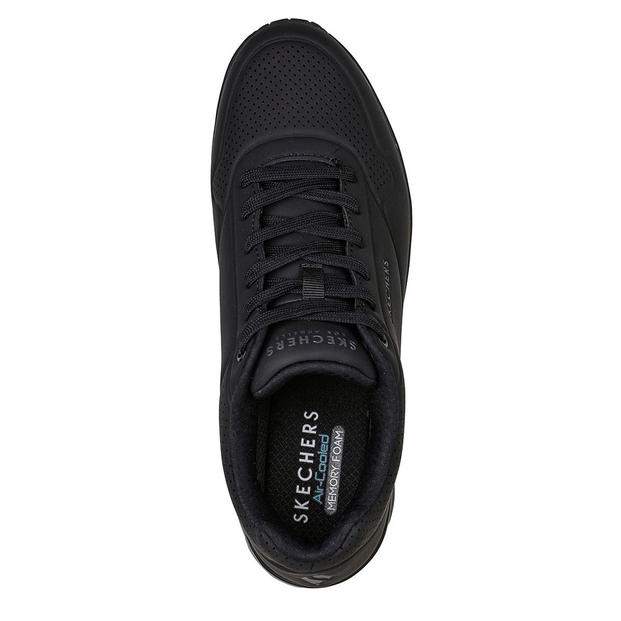 Triple Black - Skechers - UNO Stand On Air Trainers Mens - 5