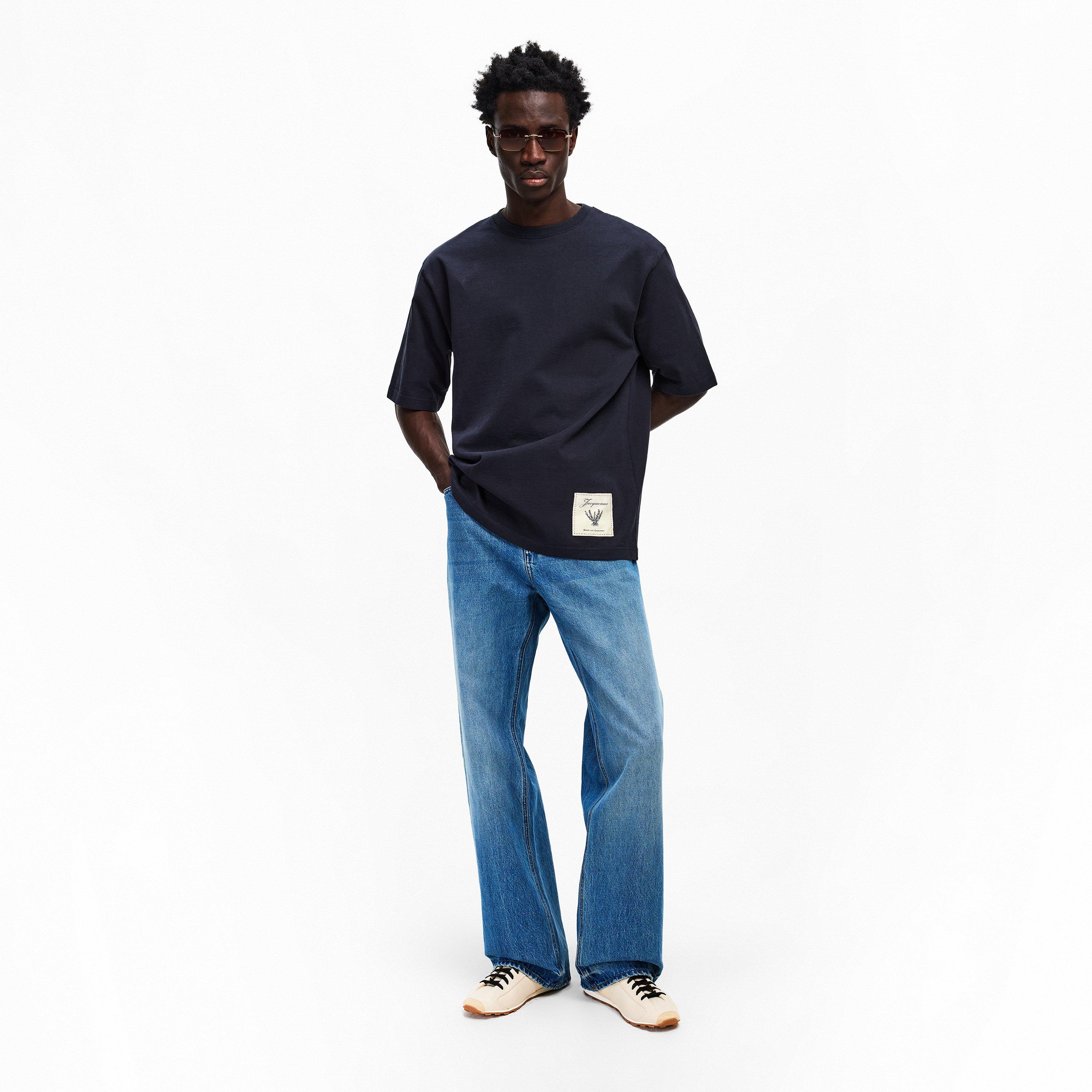 Beige - Jacquemus - Men's Les Tennis Jacquard Low-Top Trainers - 6