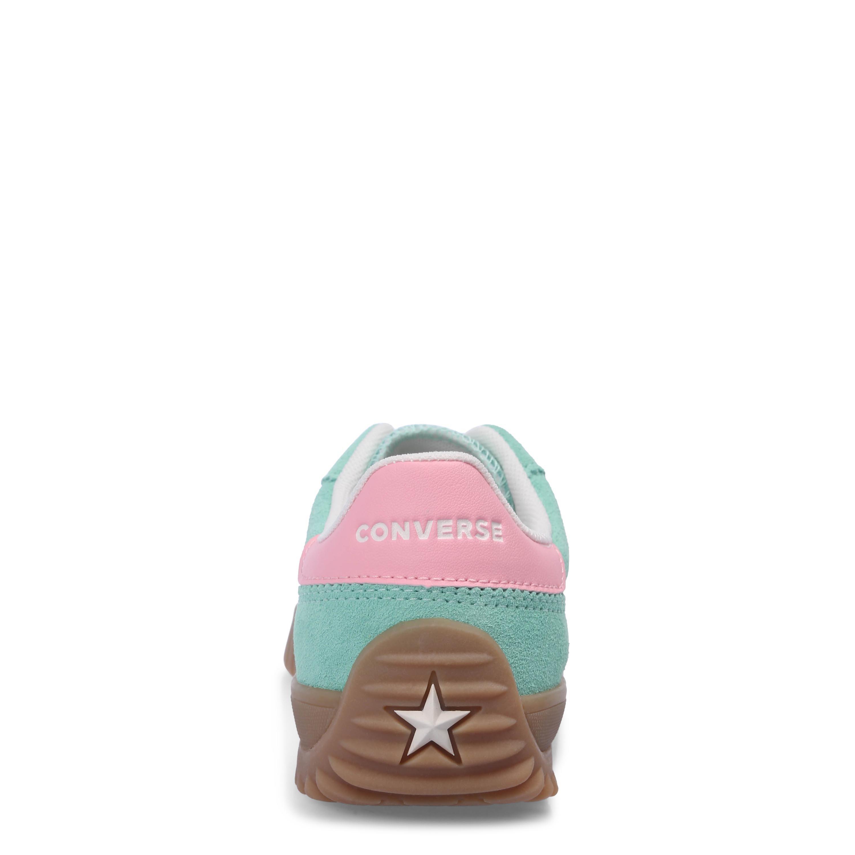391-Lt Aqua S - Converse - Unisex Adults Run Star Trainer Suede Low-Top Trainers - 4