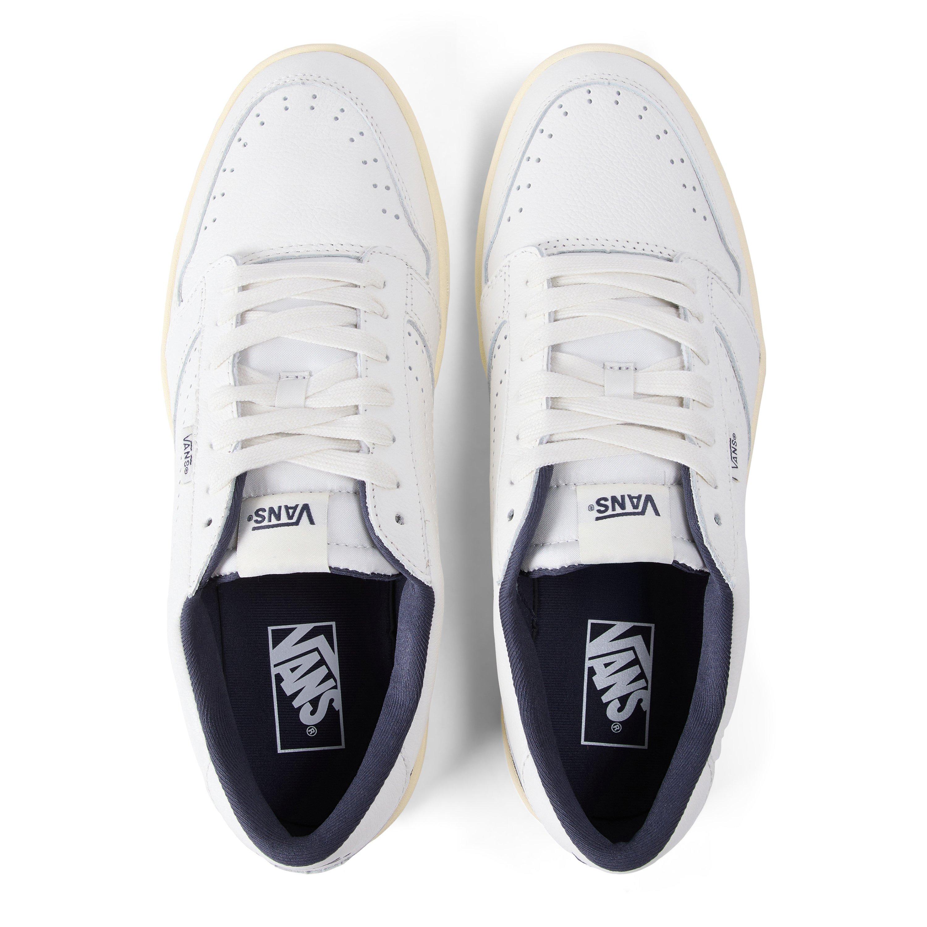White/Navy - Vans - Vans Court Low Sn64 - 4