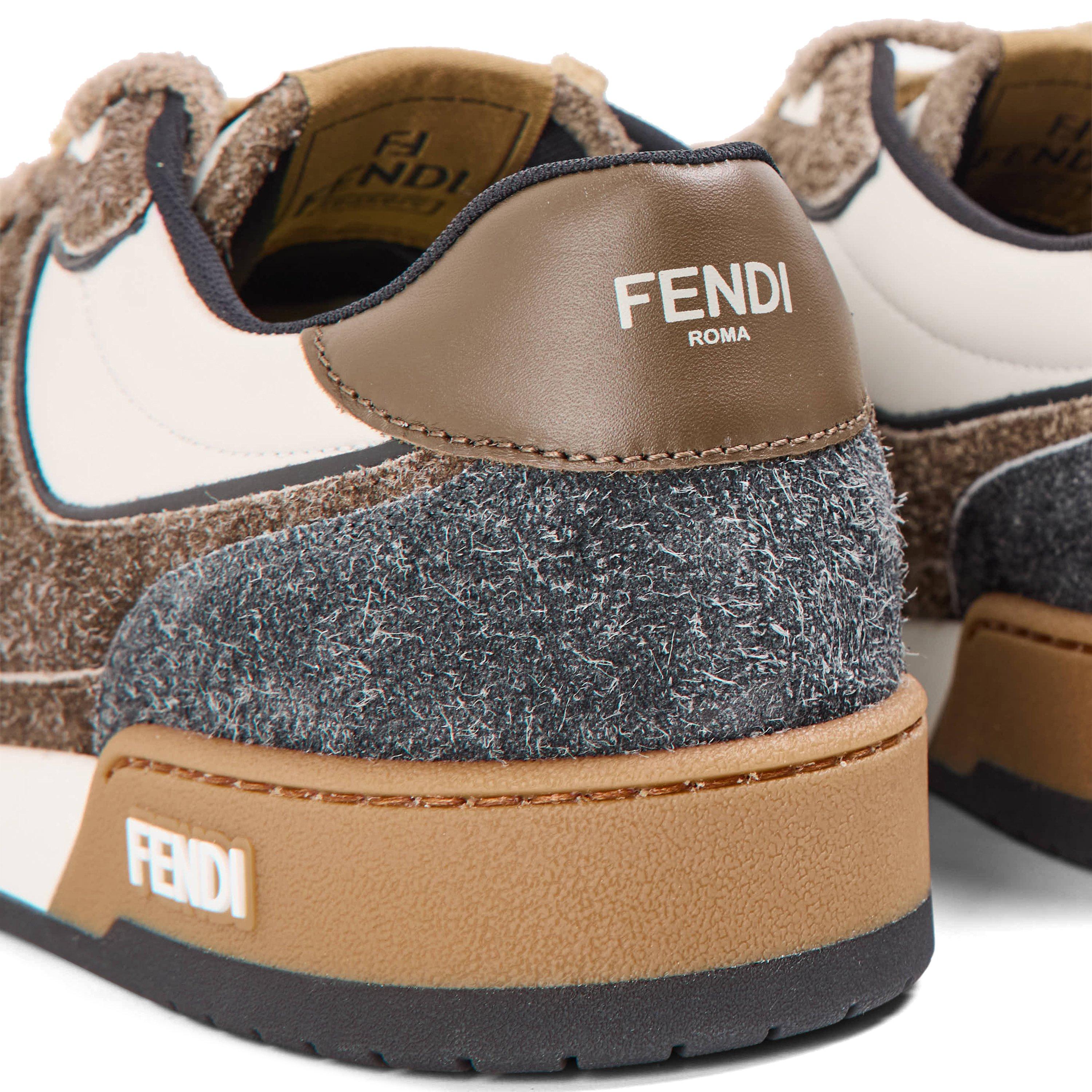 White/Brwn - Fendi - Fendi Match Sneaker Sn62 - 3