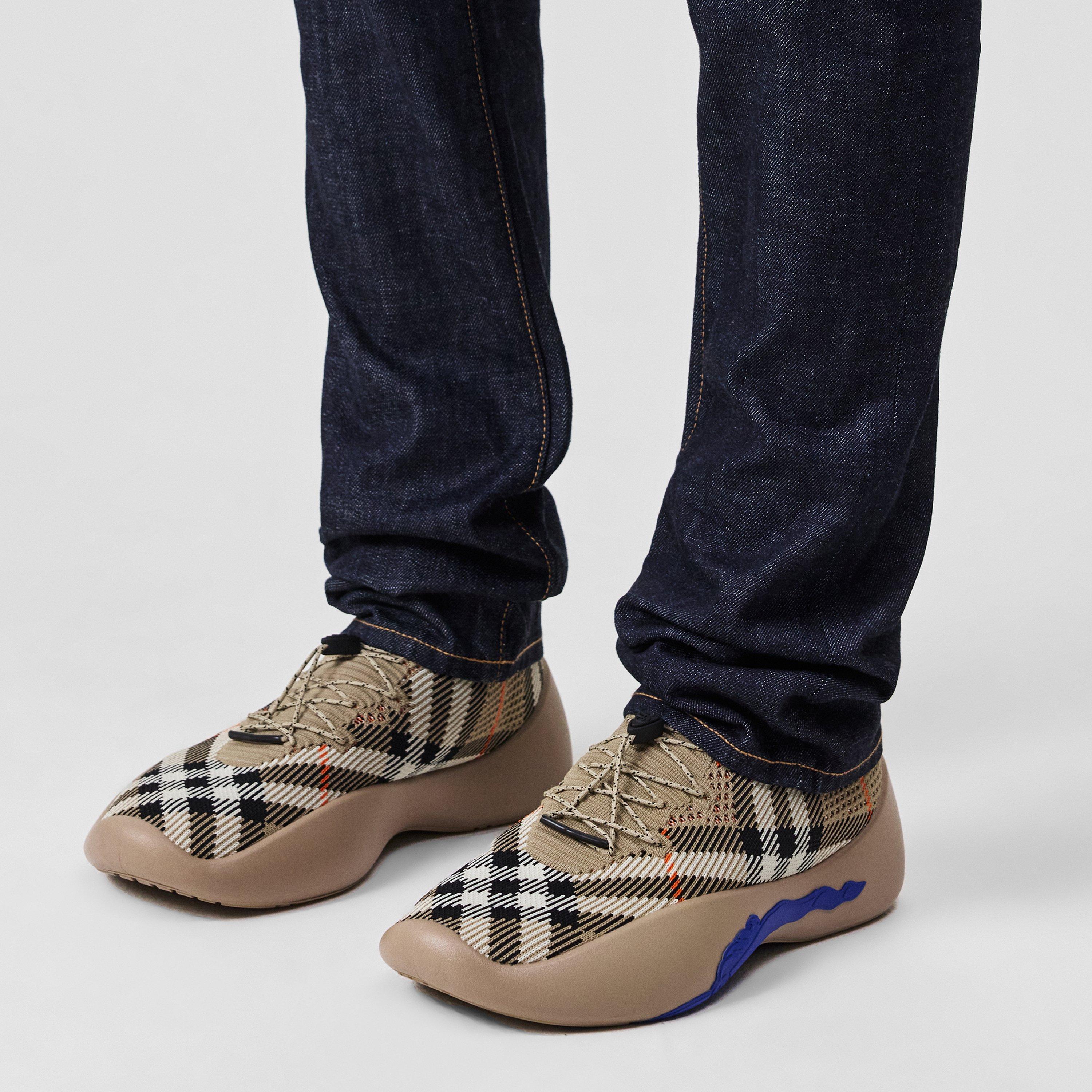 Sand Ip Check - Burberry - Vintage Check Neptune Sneakers - 2