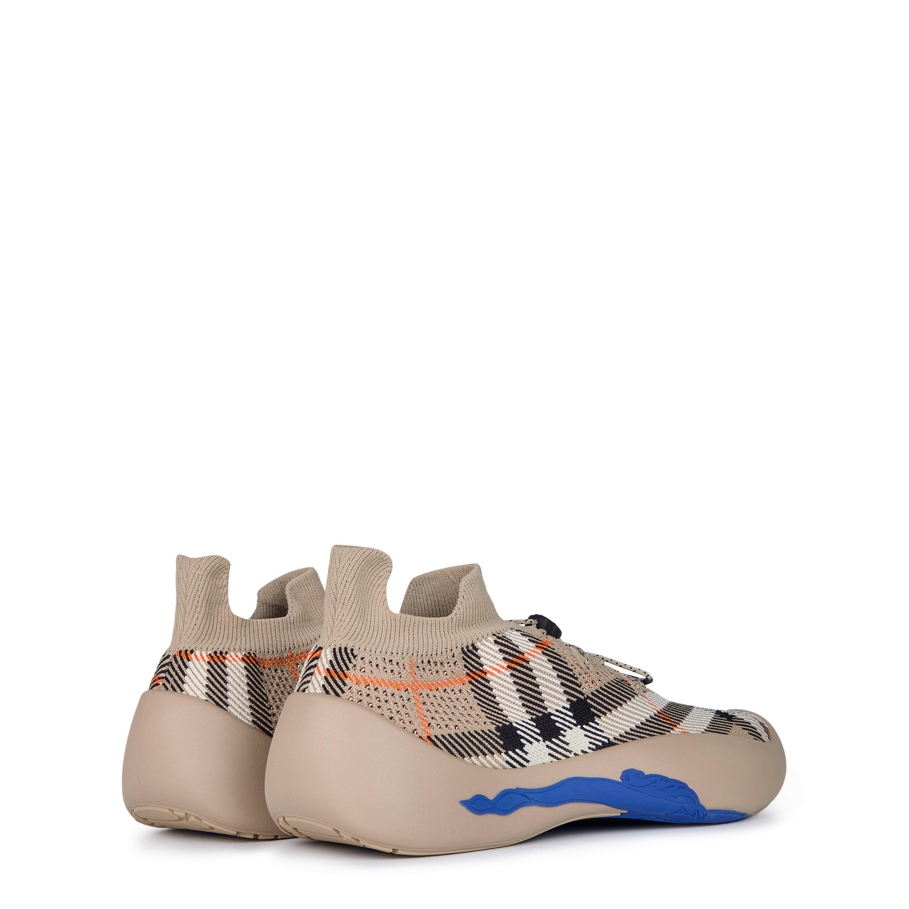 Sand Ip Check - Burberry - Vintage Check Neptune Sneakers - 5