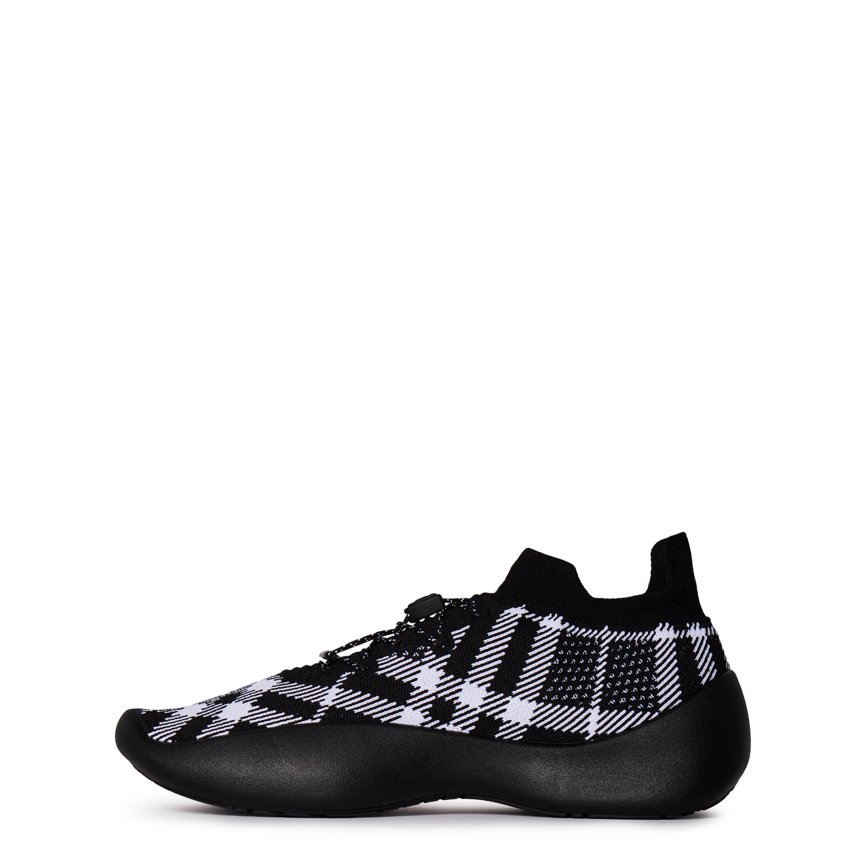 Eclipse Check - Burberry - Check Knit Neptune Sneakers - 2