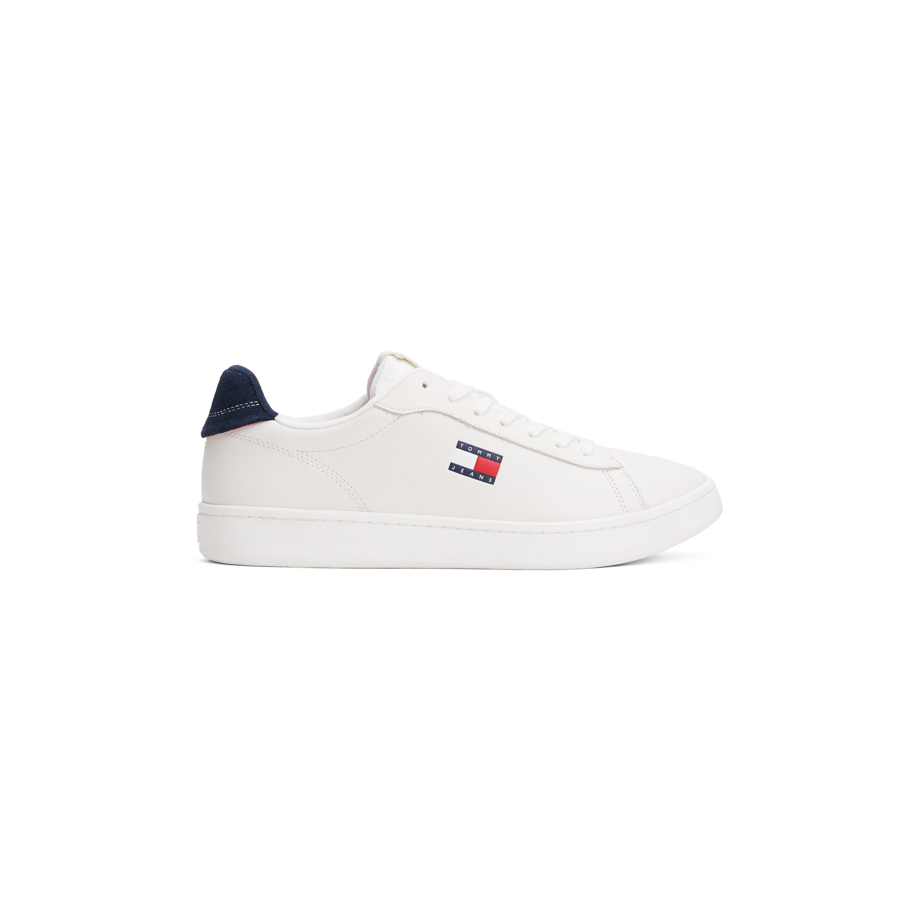 White/Navy - Tommy Jeans - Men's TJ Archive 98 Low-Top Trainers - 1