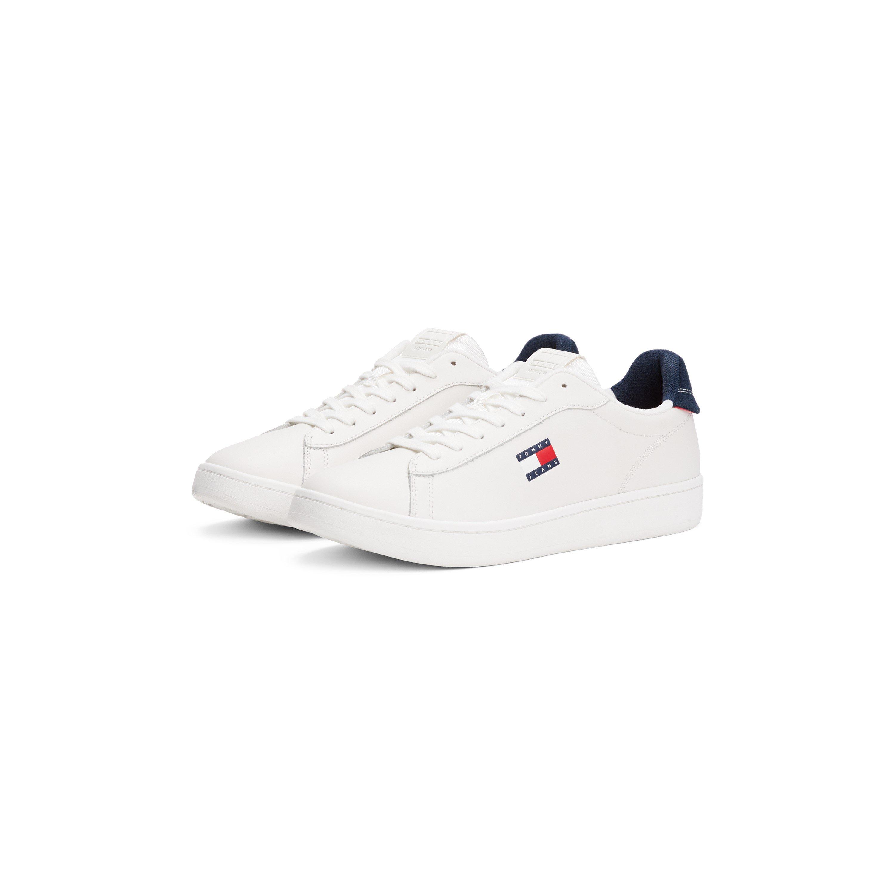 White/Navy - Tommy Jeans - Men's TJ Archive 98 Low-Top Trainers - 3