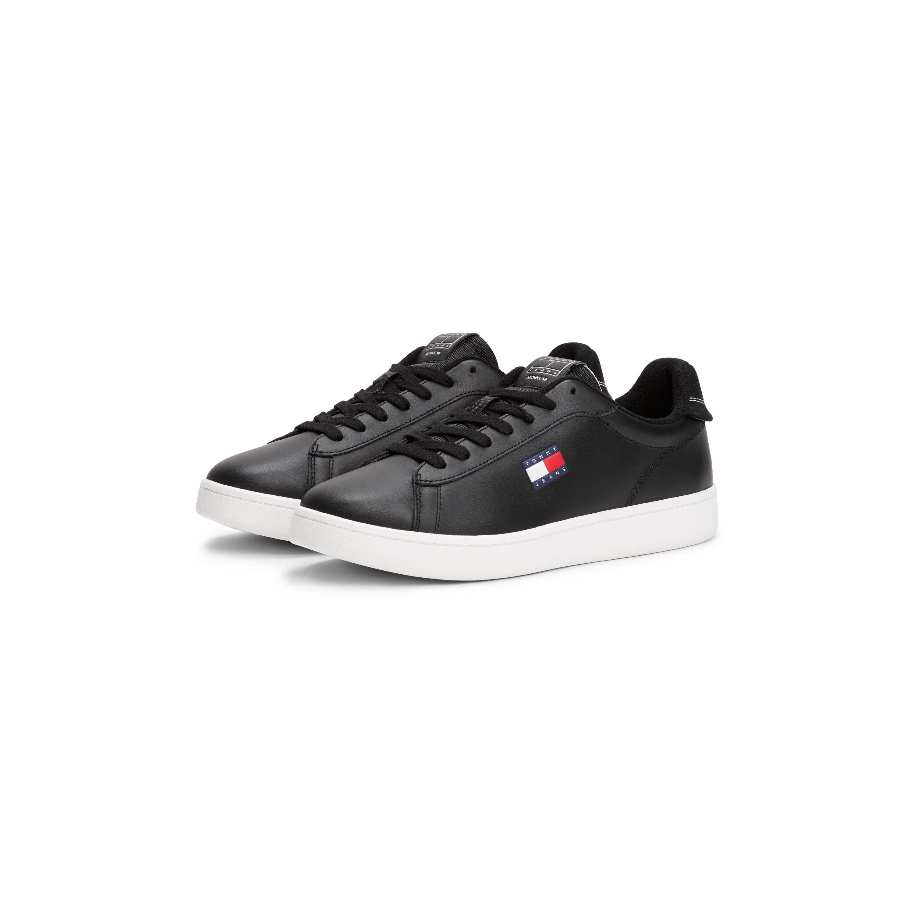 Black/White - Tommy Jeans - Men's TJ Archive 98 Low-Top Trainers - 3