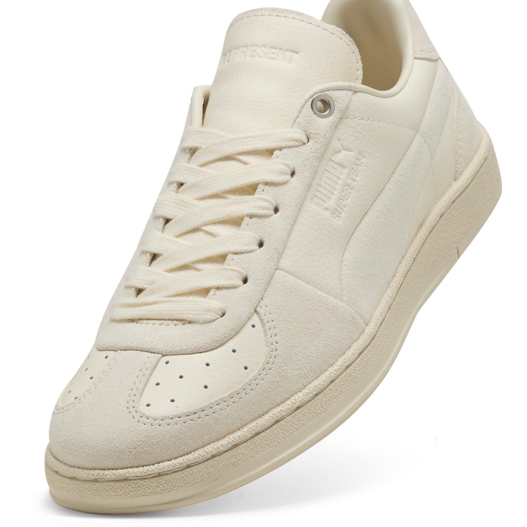 White - Puma - Men's Represent Super Team Low-Top Trainers - 8