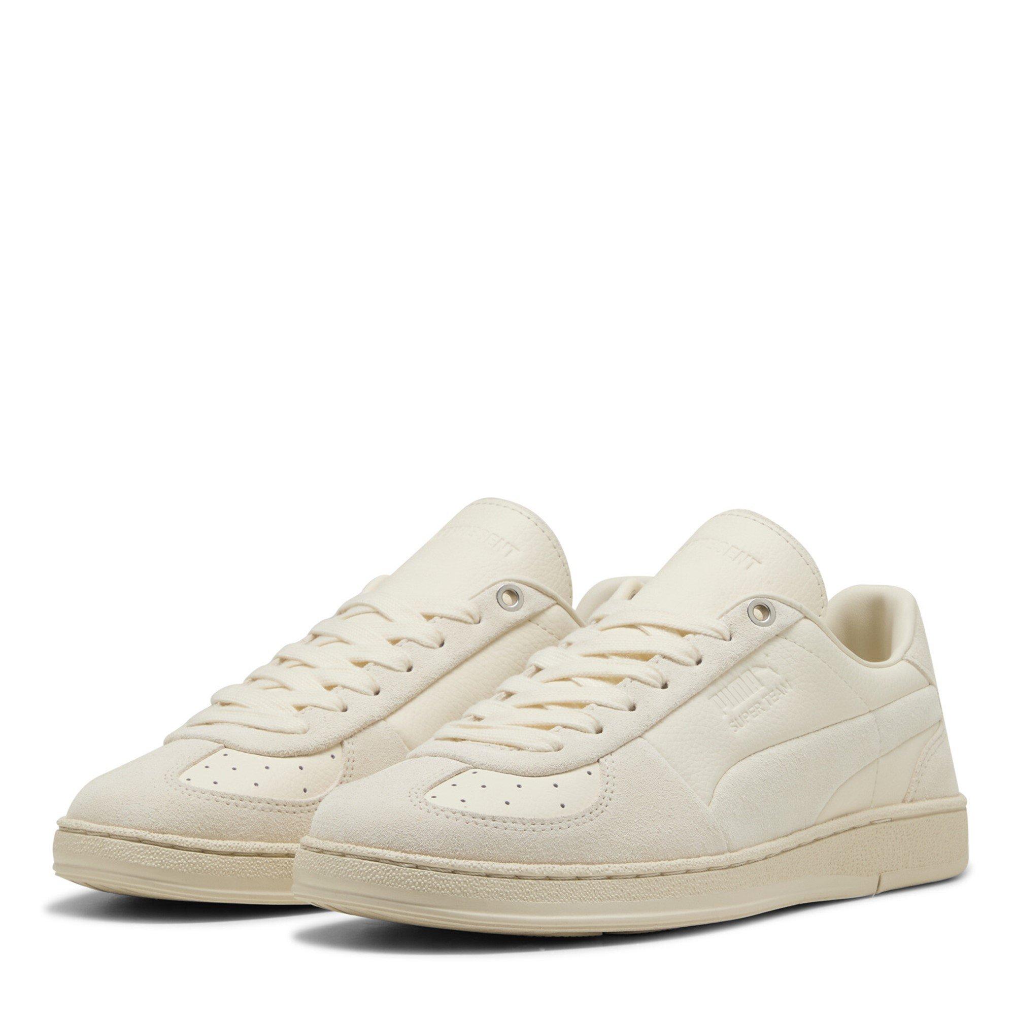 White - Puma - Men's Represent Super Team Low-Top Trainers - 9