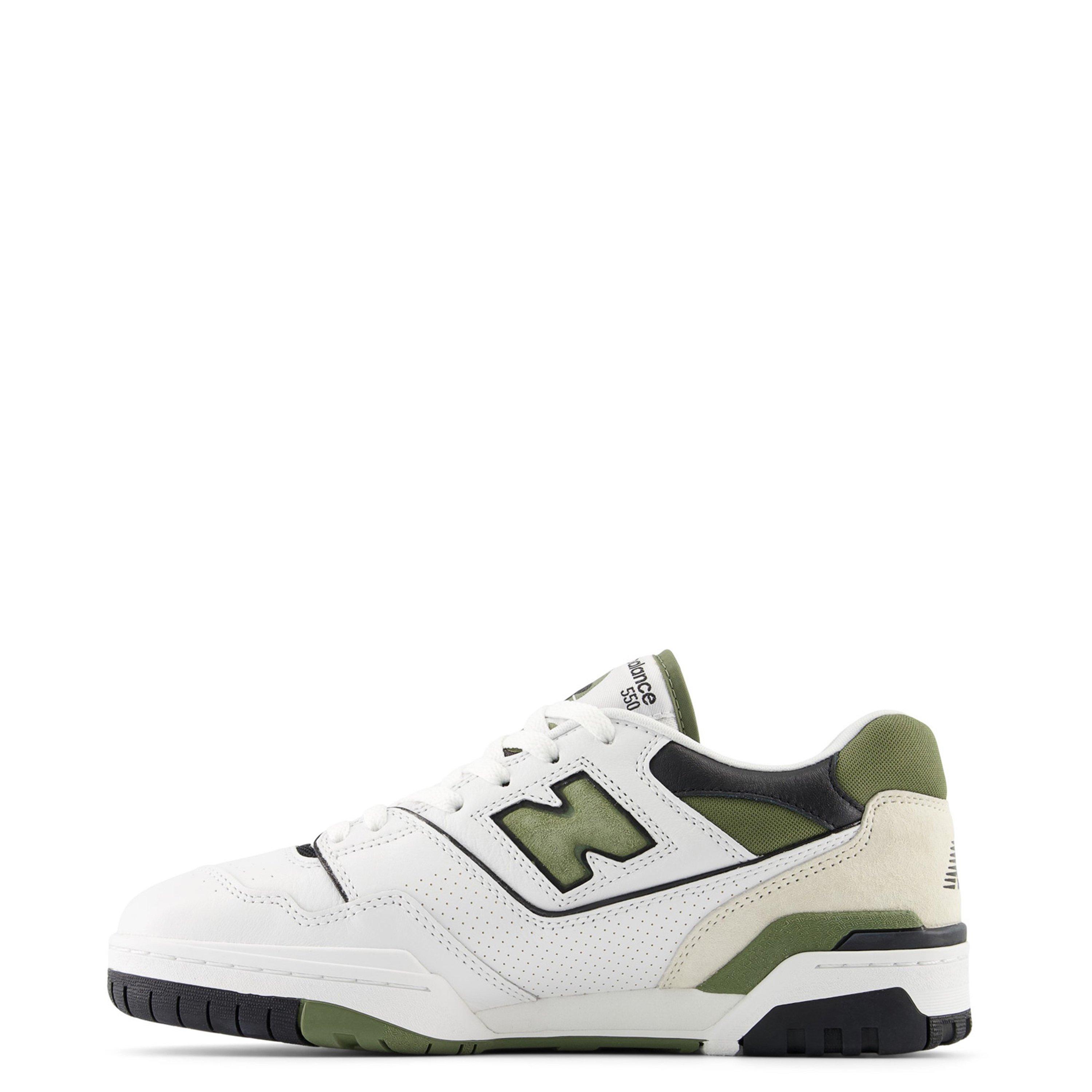 Branco/Cáqui - New Balance - Men's Low-Top Trainers - 2