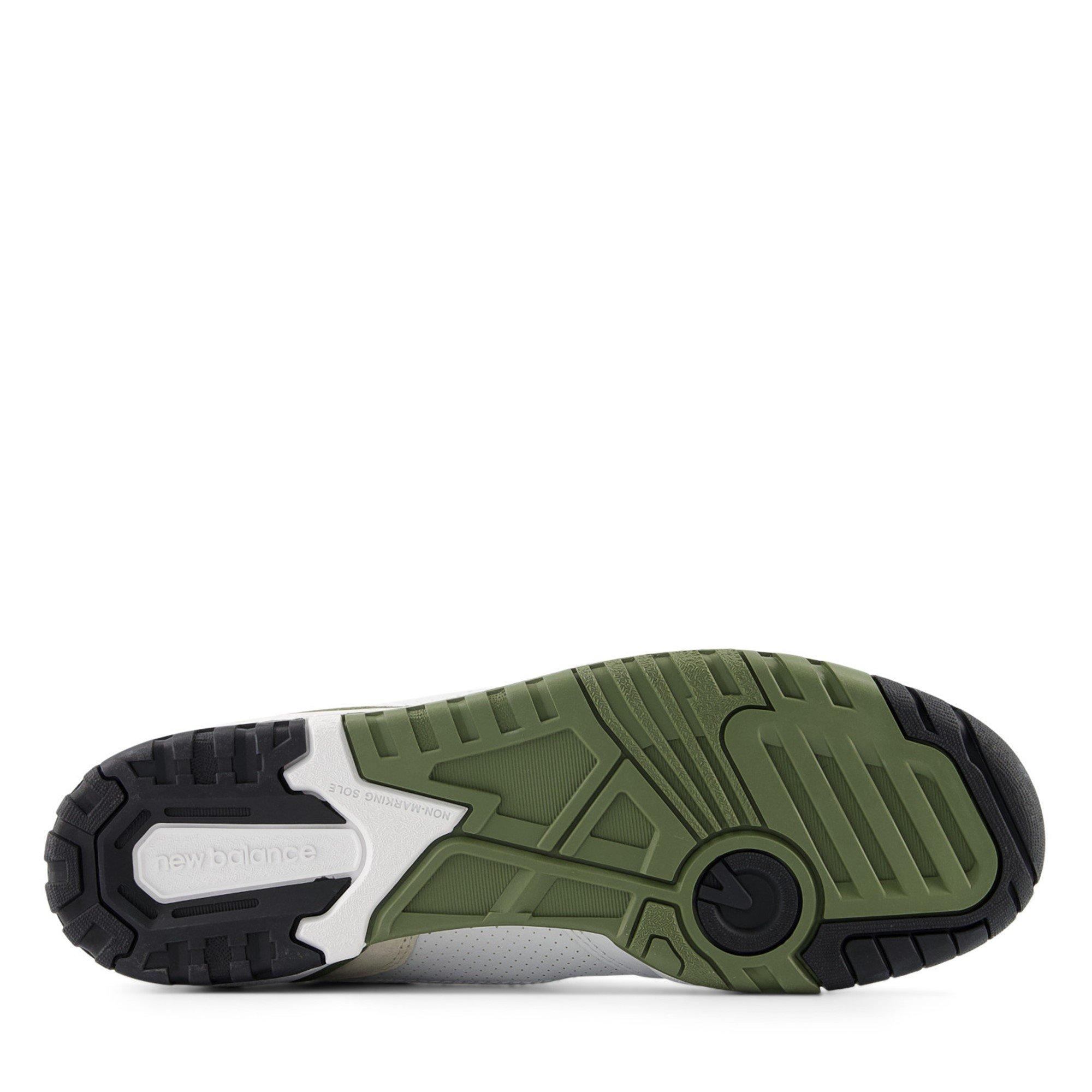 Branco/Cáqui - New Balance - Men's Low-Top Trainers - 5