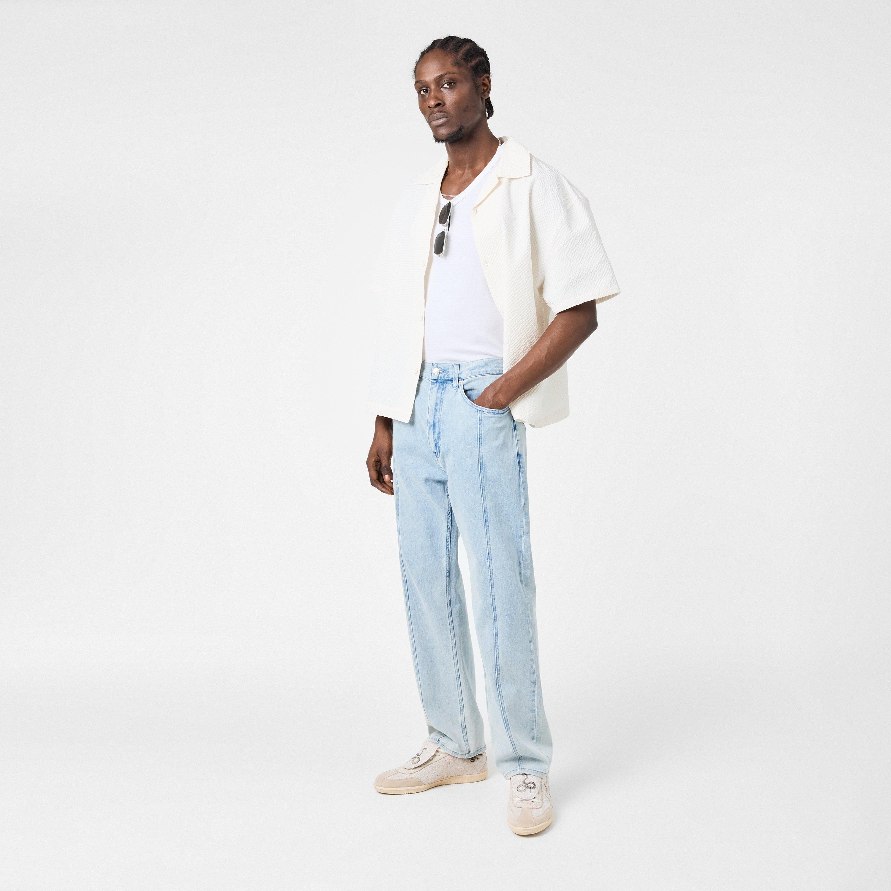 White/Snake - Duke and Dexter - Men's Low Trainers - 6