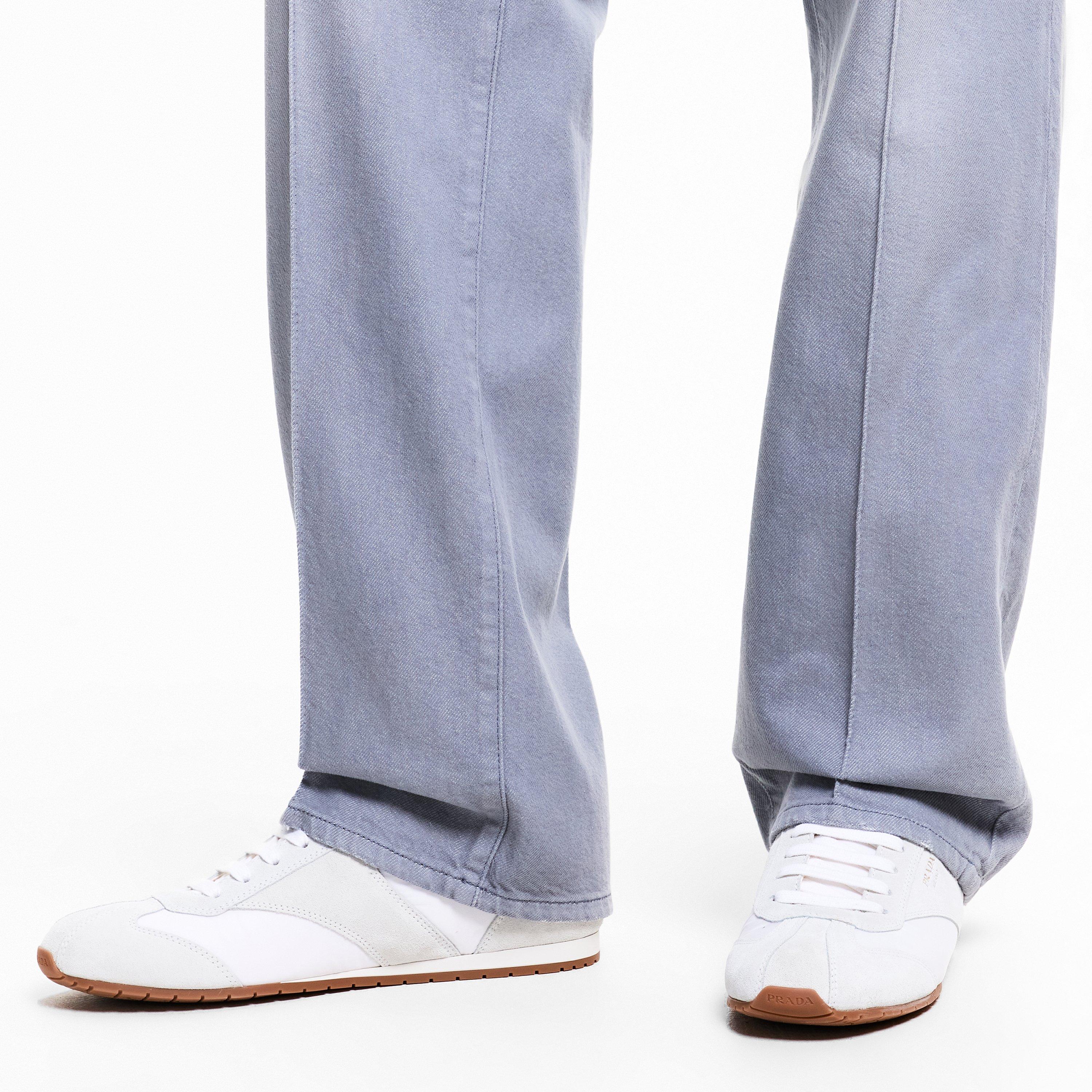 White - Prada - Mens Spark Sneakers - 3