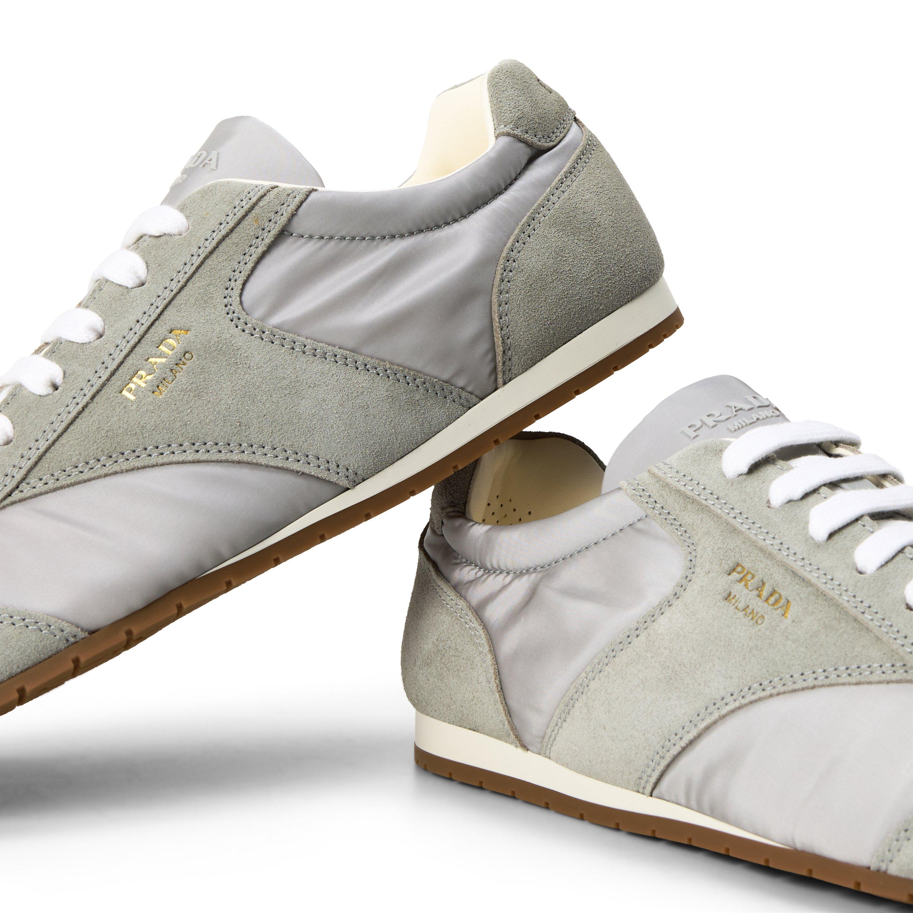 Grey/Grey - Prada - Mens Spark Sneakers - 3