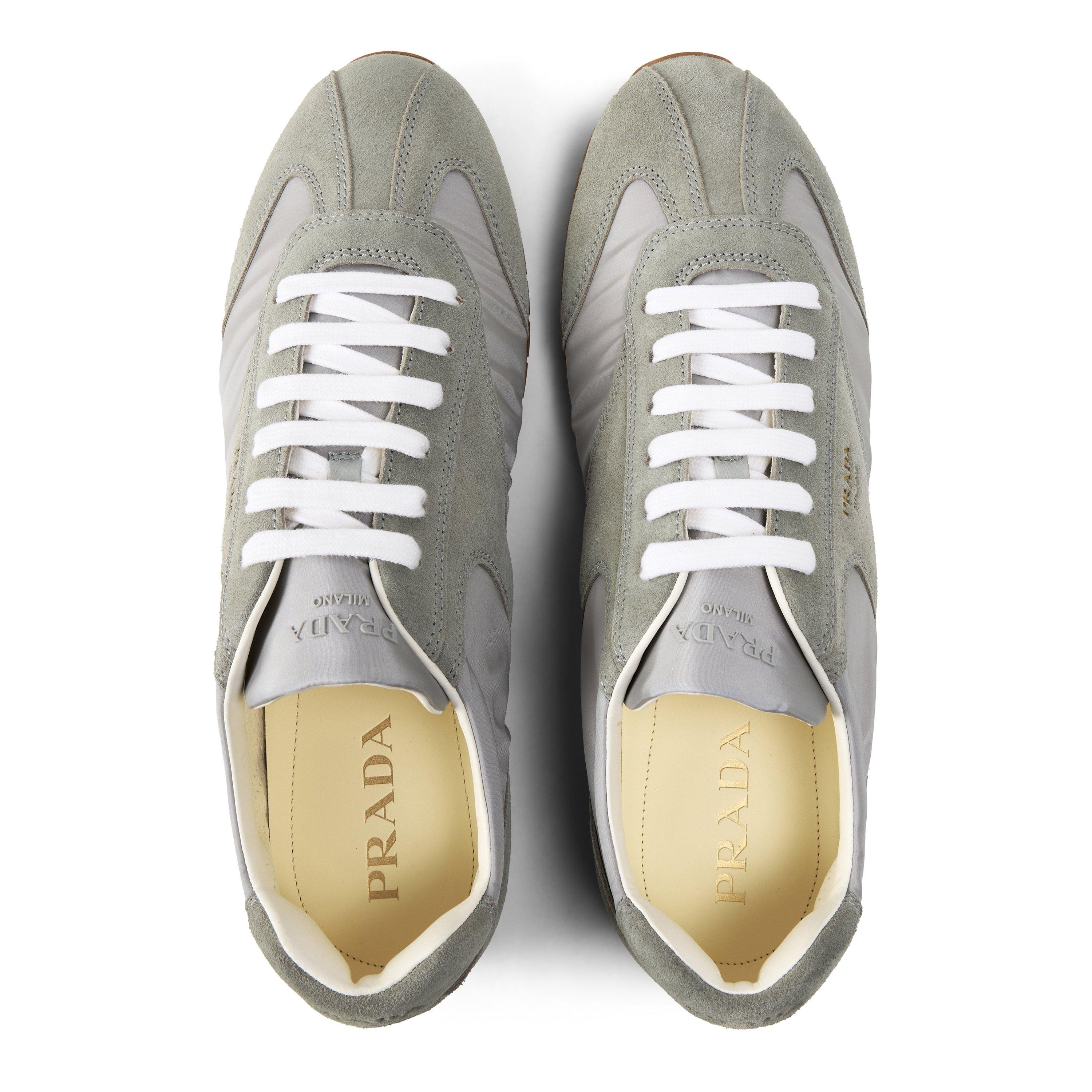 Grey/Grey - Prada - Mens Spark Sneakers - 4