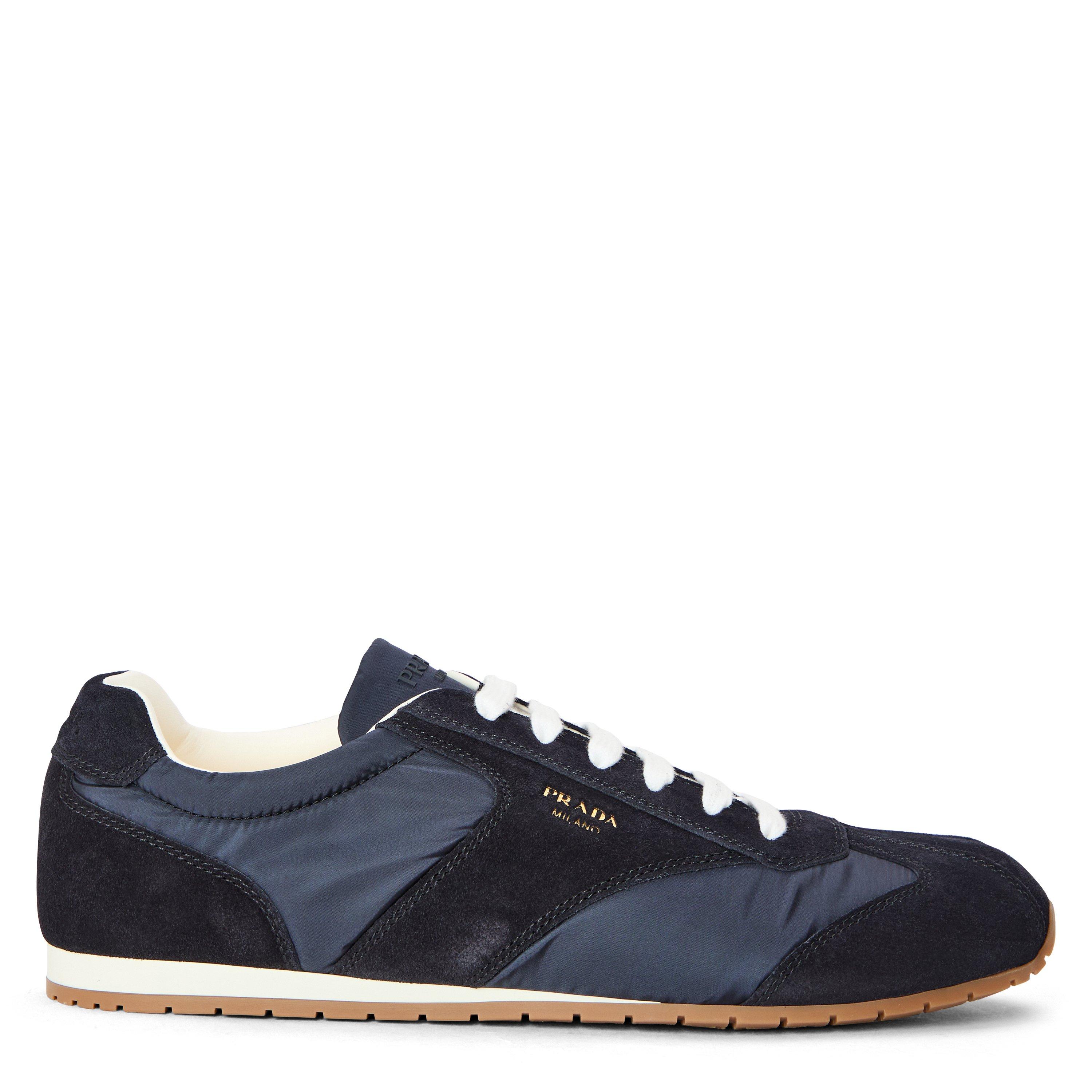 Prada Mens Spark Sneakers - Navy - Size 10 (45)