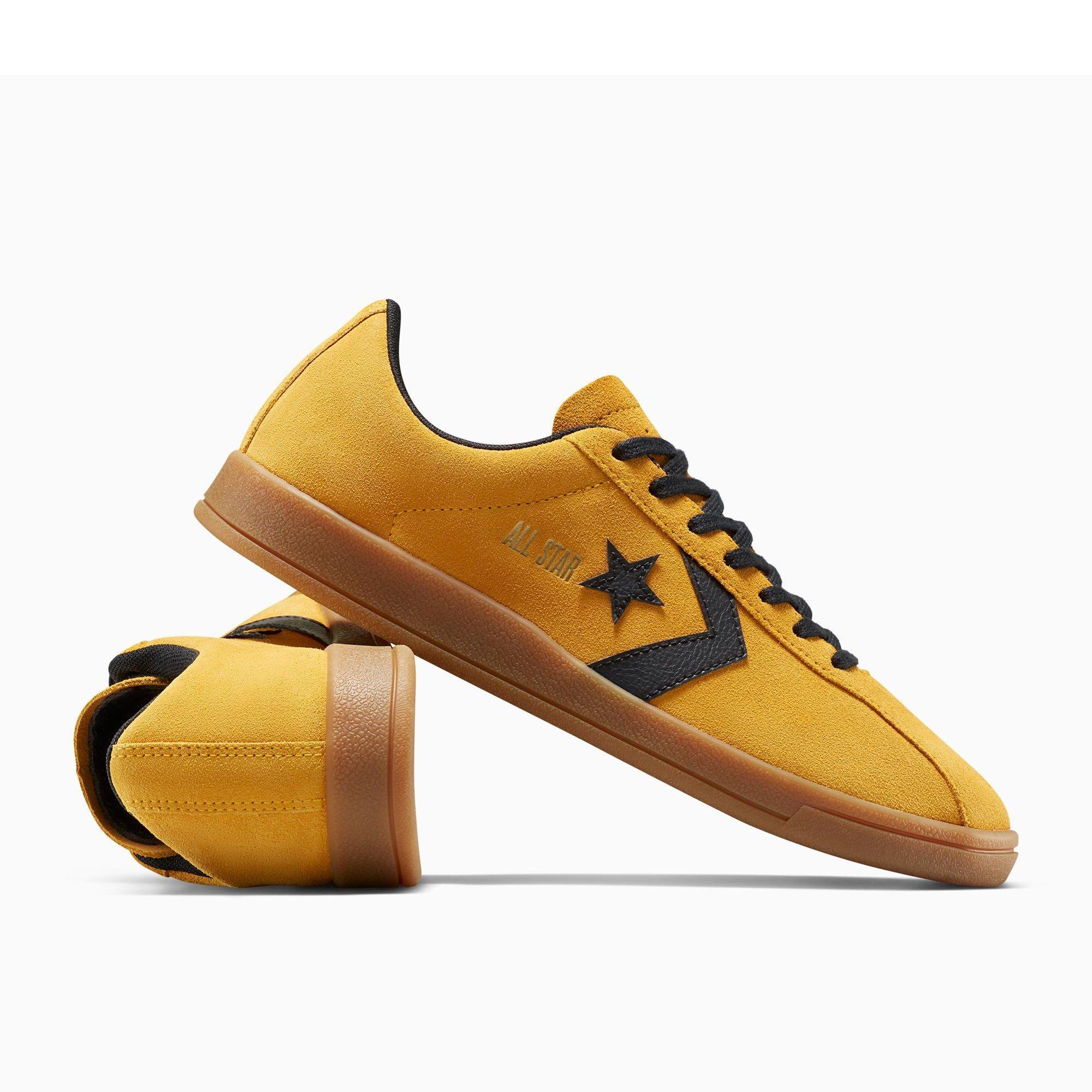 701-Yellow/Bl - Converse - Unisex Classic Trainer Suede Trainers - 5
