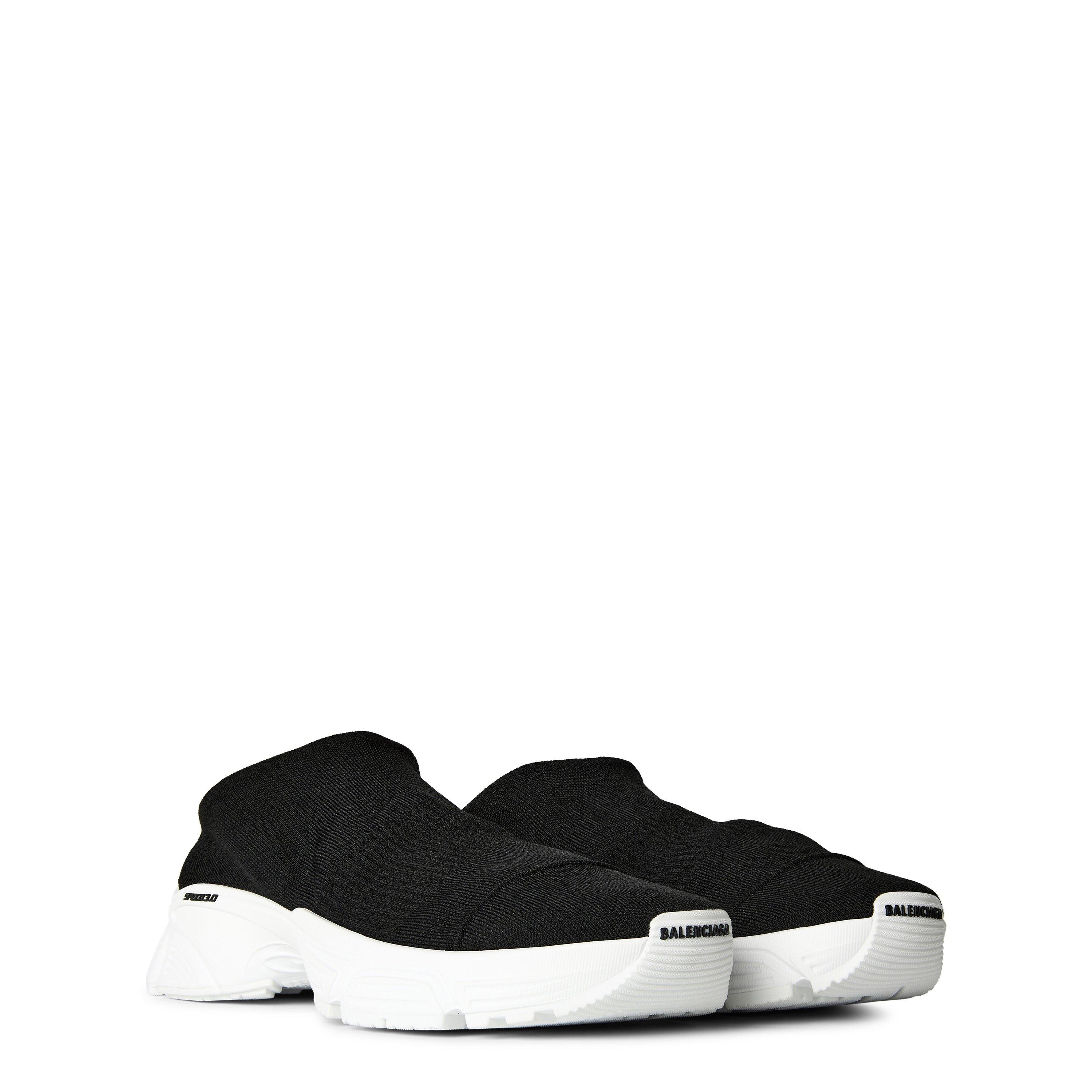 Black/White - Balenciaga - Men's Low Trainers - 3