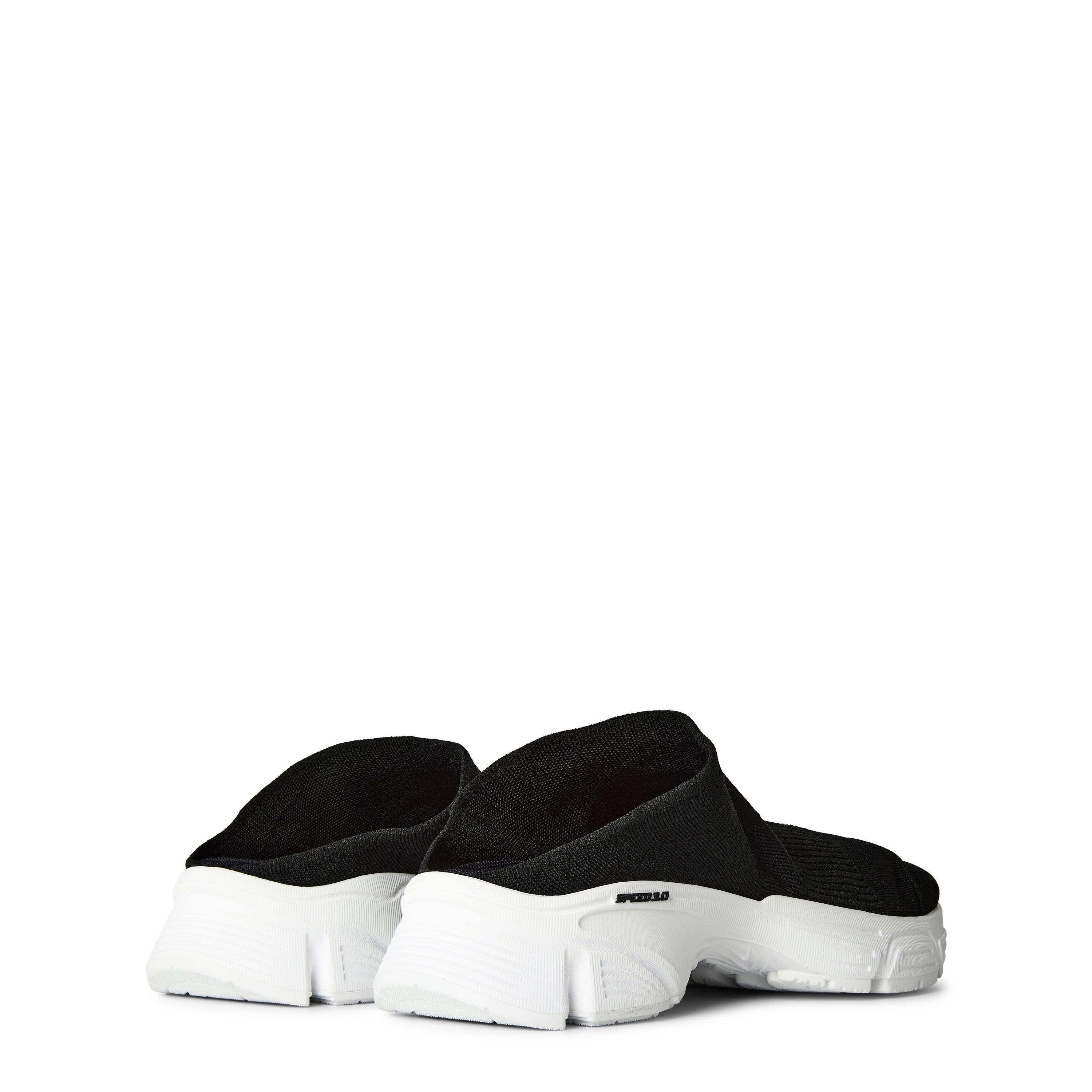 Black/White - Balenciaga - Men's Low Trainers - 4