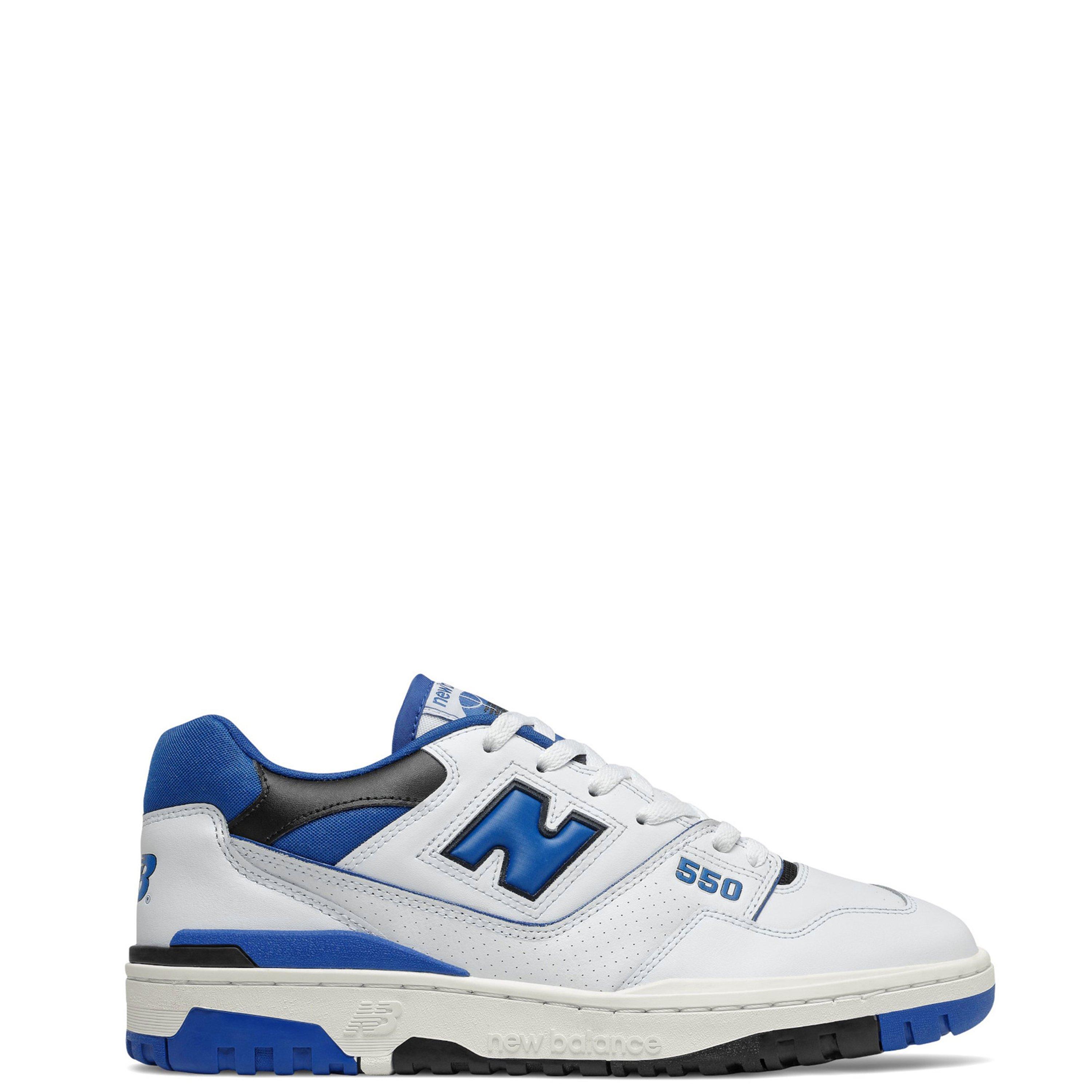 White/Royal - New Balance - Men's Low-Top Trainers - 1