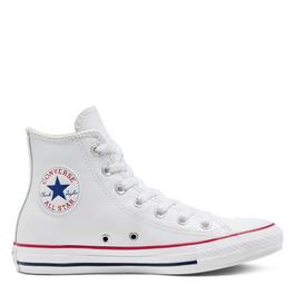 Converse Converse All Star Leather Hi Top Trainers