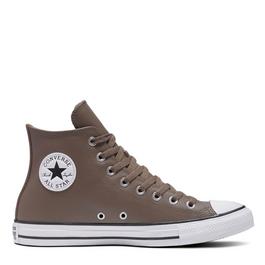 Converse Converse All Star Leather Hi Top Trainers