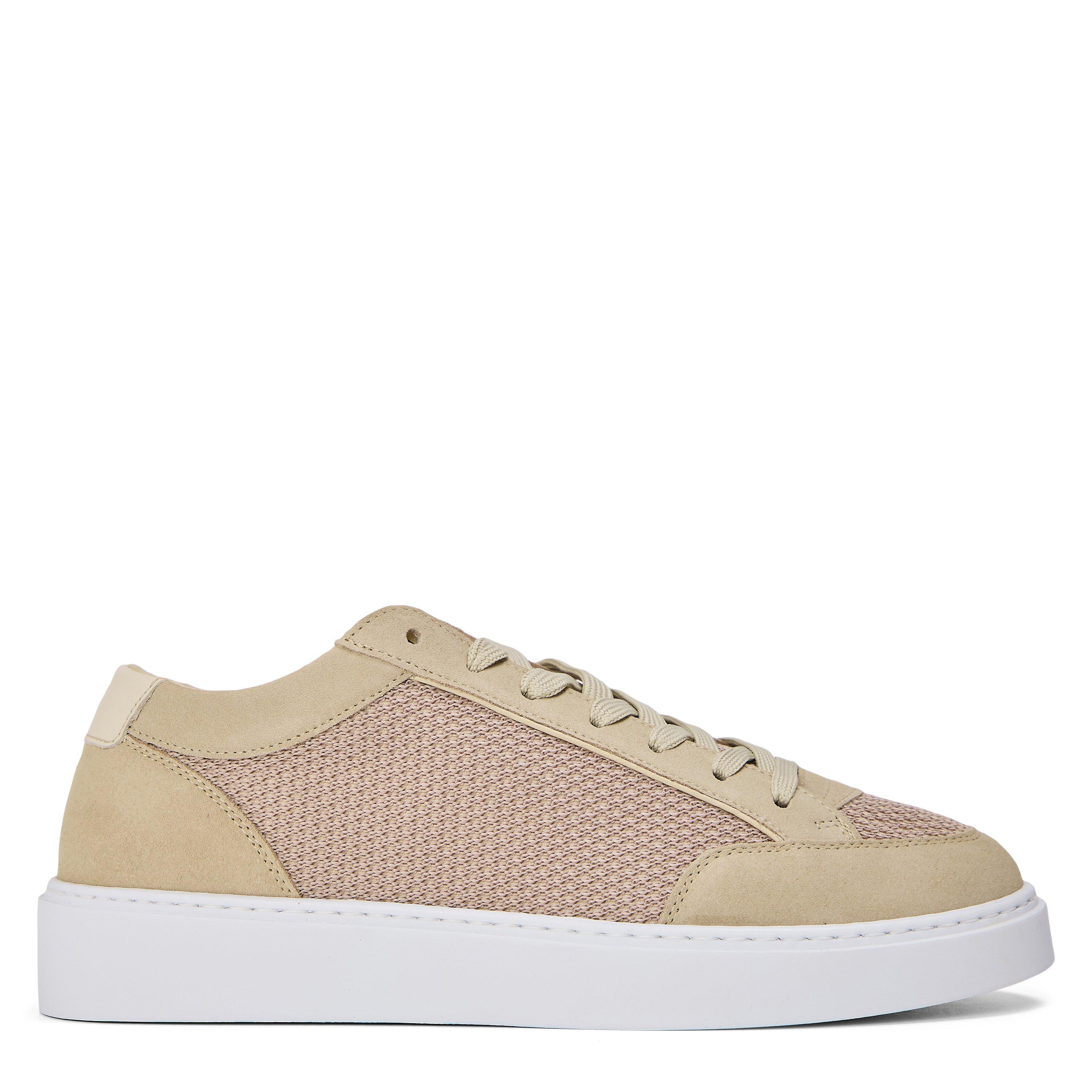 Cleens Men's Luxor Woven Low-Top Trainers - Sahara - Size 7 (41)