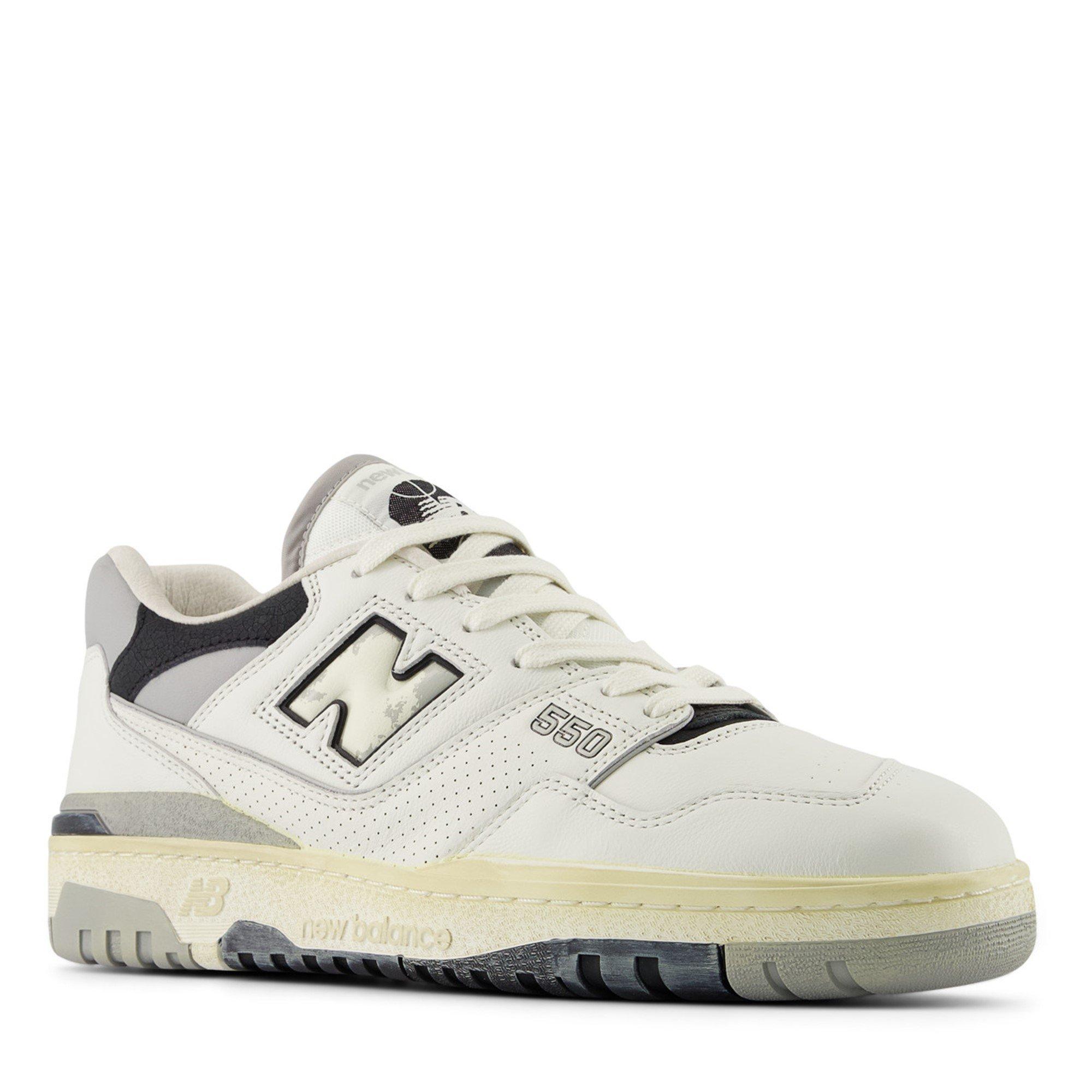Sea Salt/Concr - New Balance - Men's Vintage Low-Top Trainers - 6