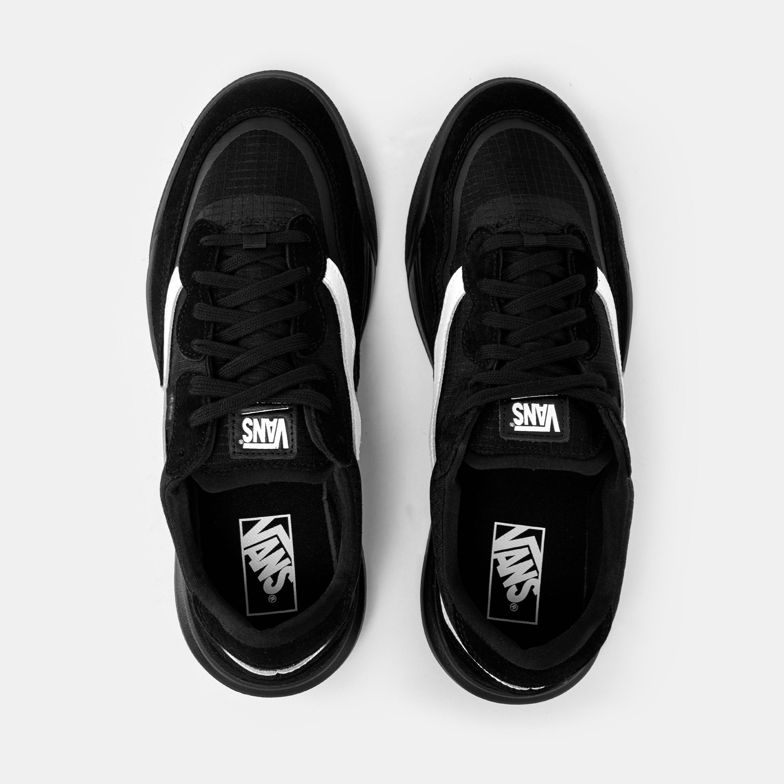 Black/Black - Vans - Ultrarange Low-Top Trainers - 4