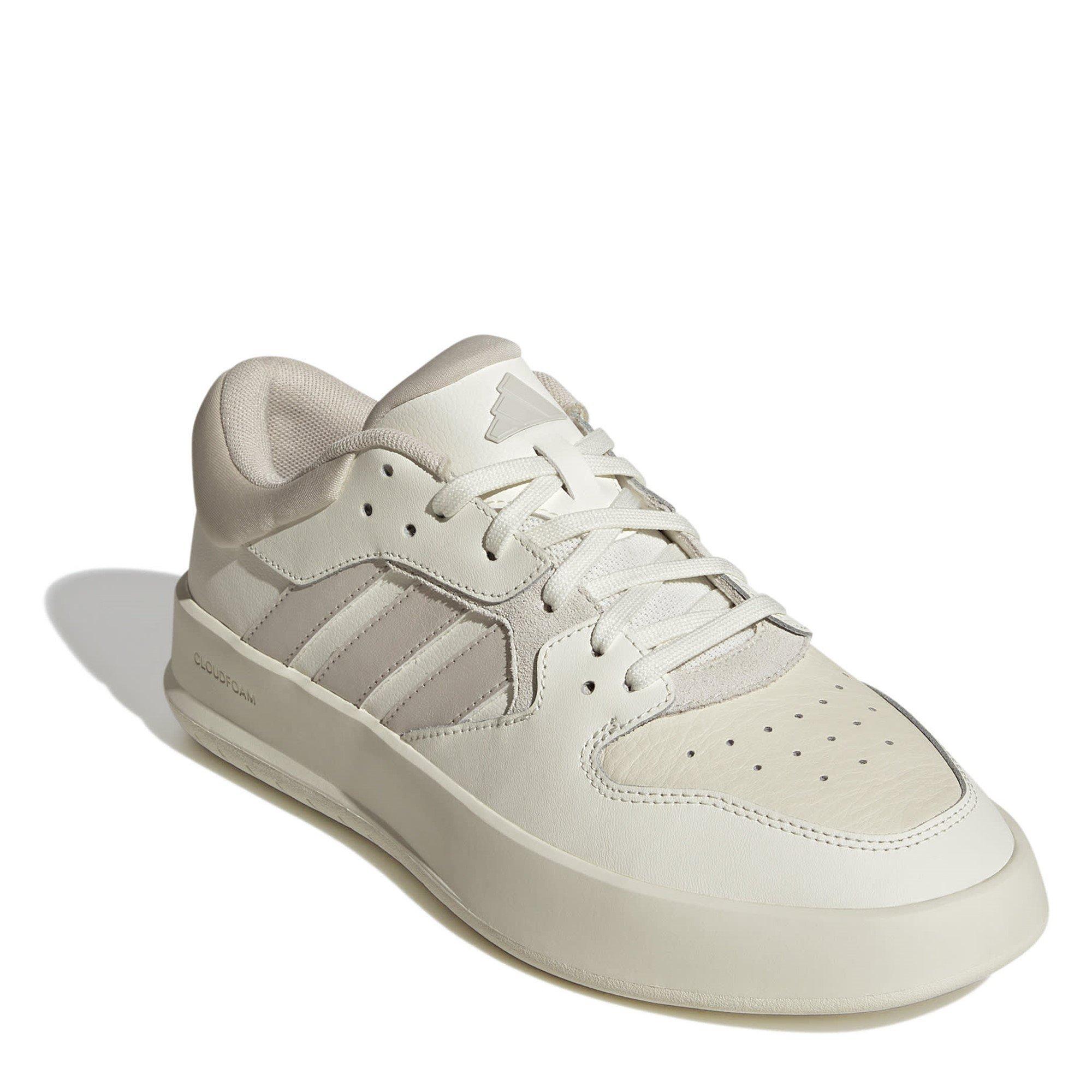 Wht/Alumi/Ivory - adidas - Court 24 Shoes Mens - 3