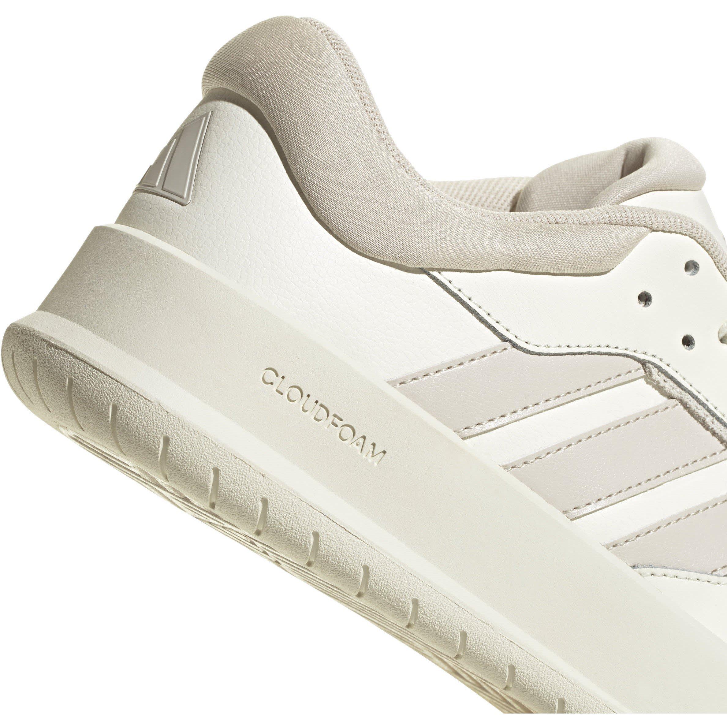 Wht/Alumi/Ivory - adidas - Court 24 Shoes Mens - 8